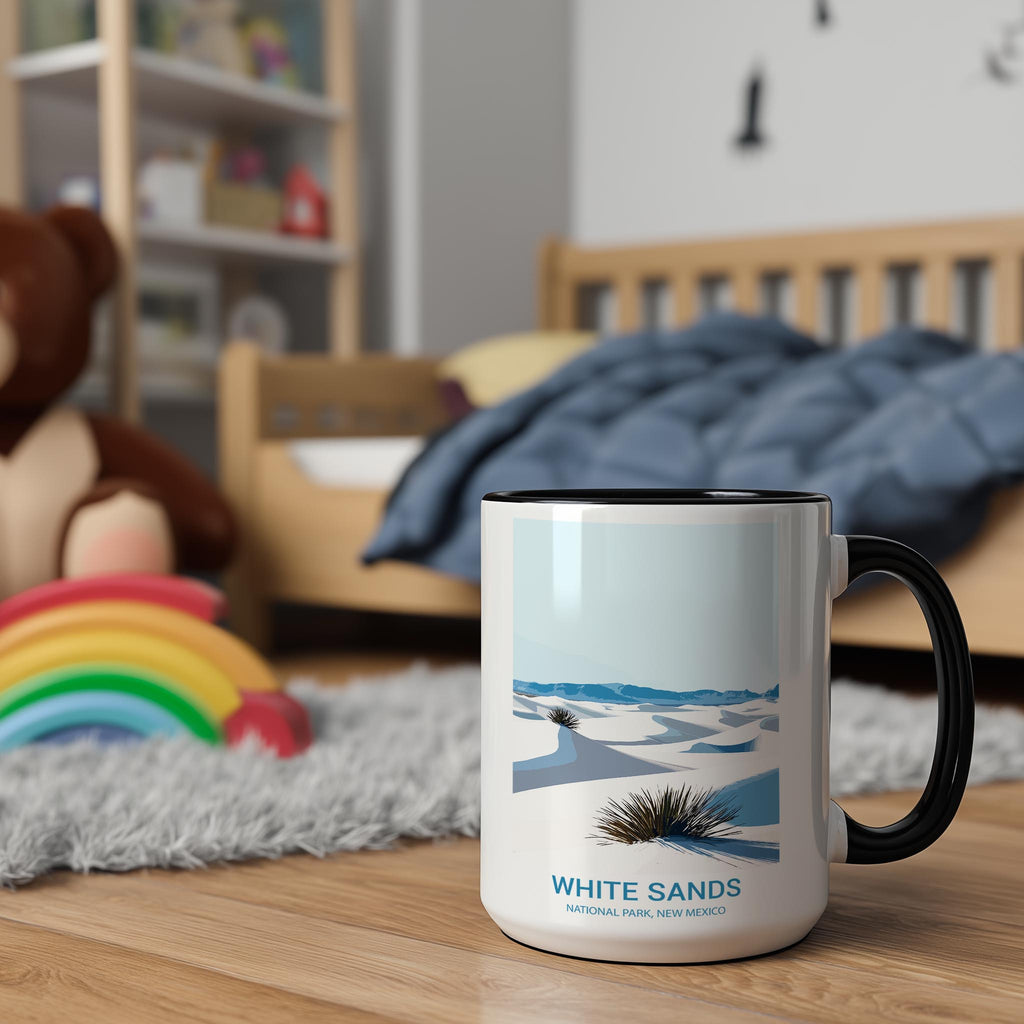 White Sands - New Mexico - US National Park Tourism Mug