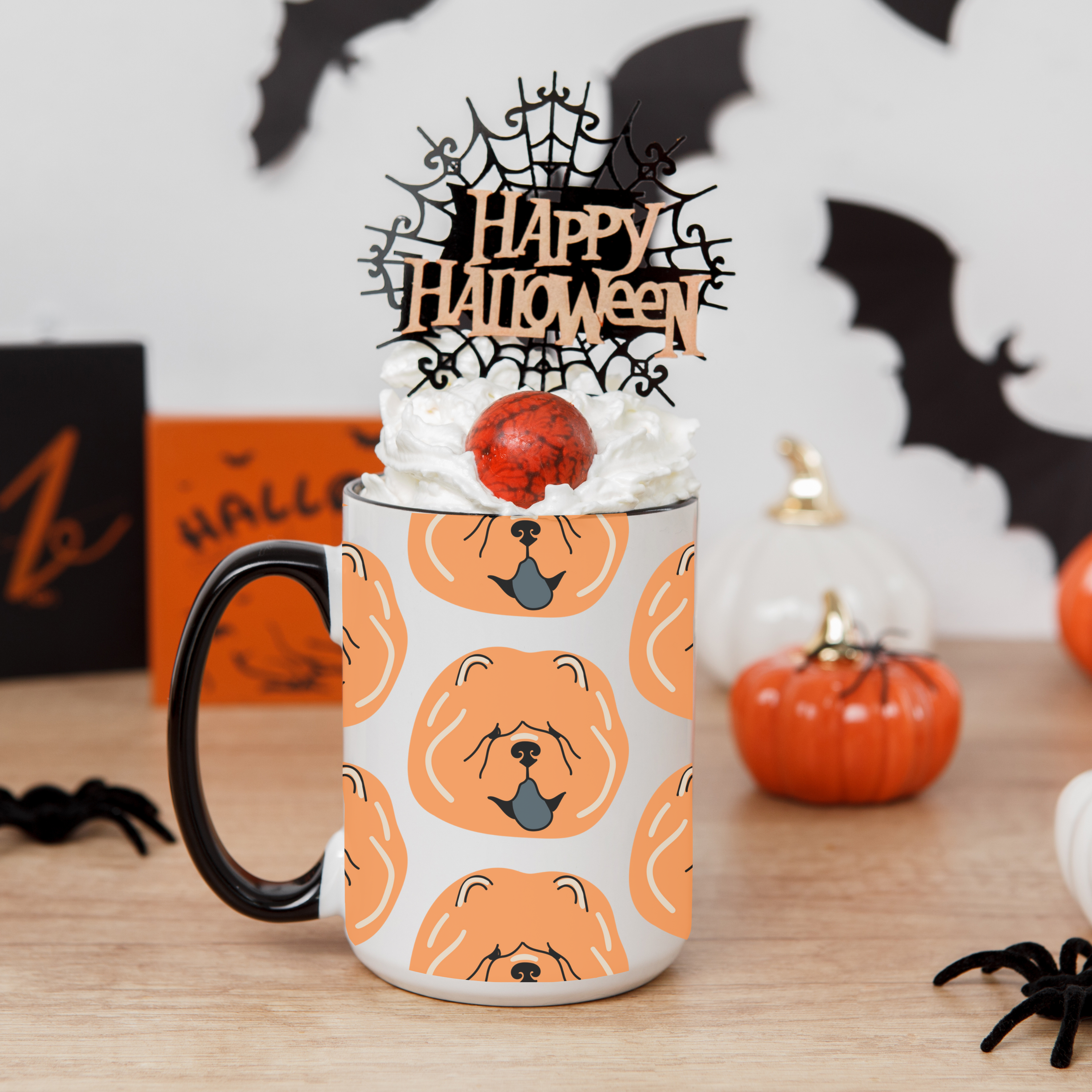 Chow Chow Dog Doodle Design 15oz Mug