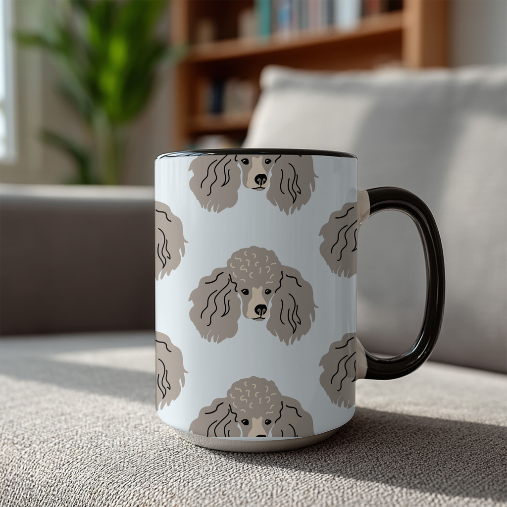 Poodle Dog Doodle Design 15oz Mug