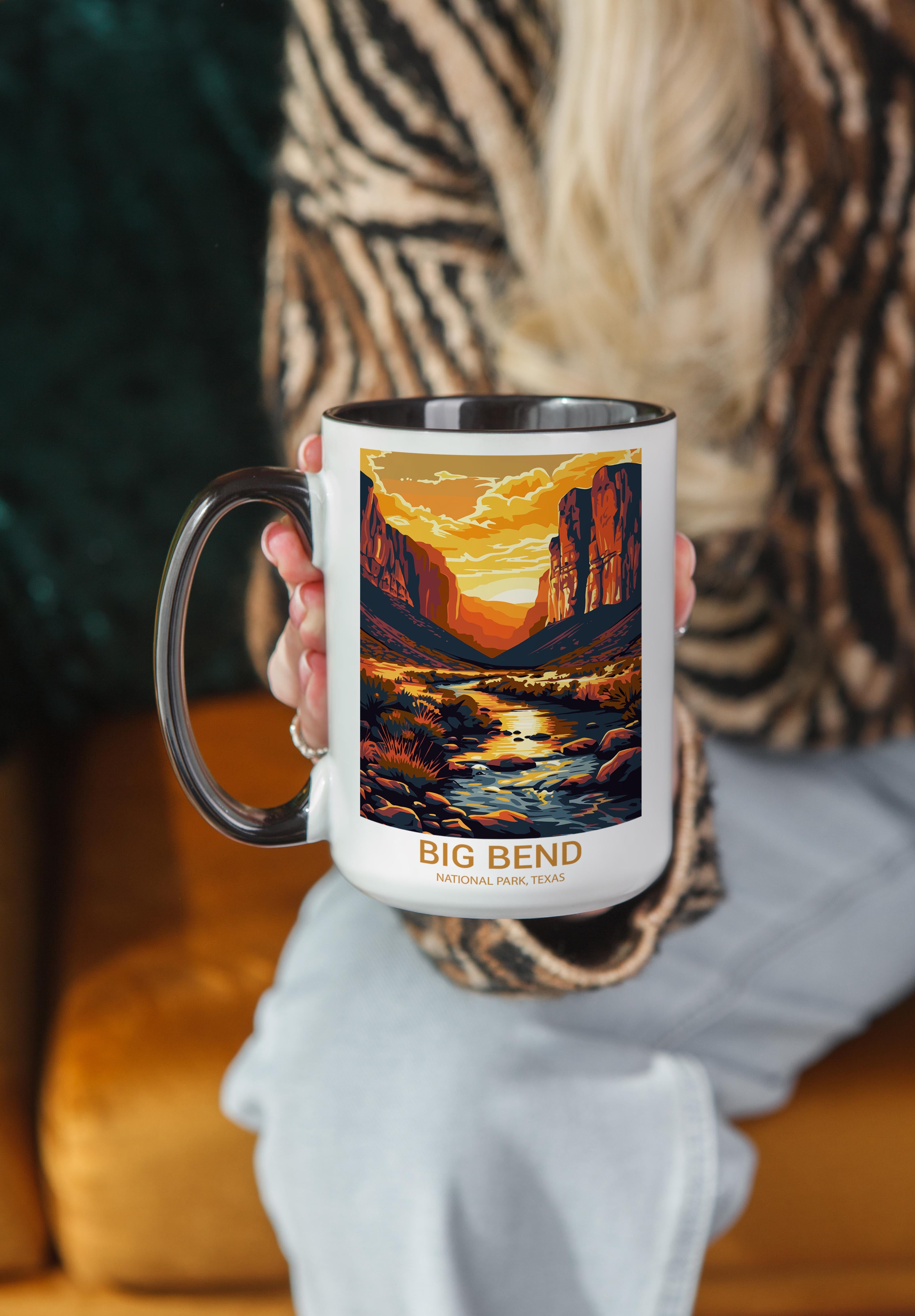 Big Bend - Texas - US National Park Tourism Mug