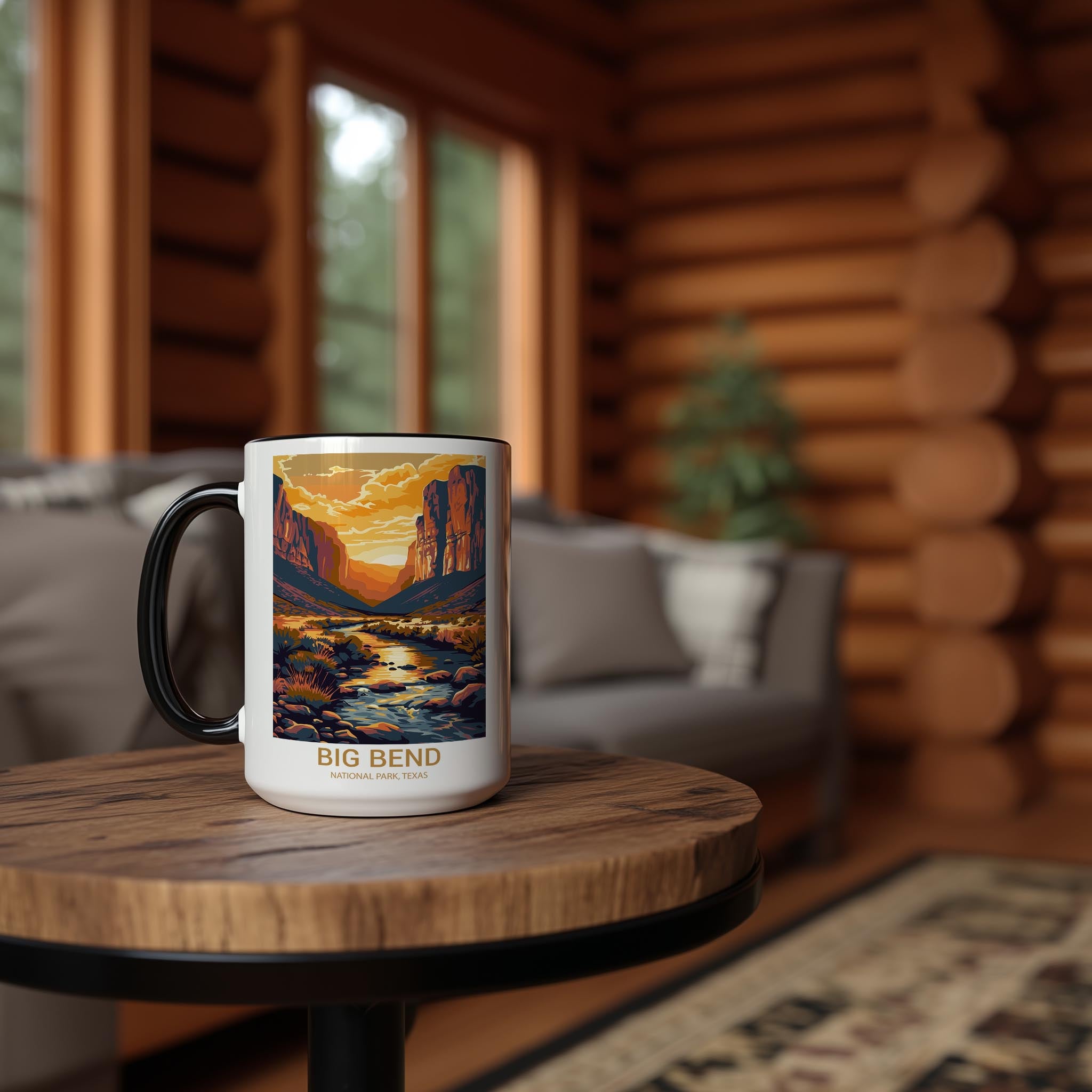 Big Bend - Texas - US National Park Tourism Mug