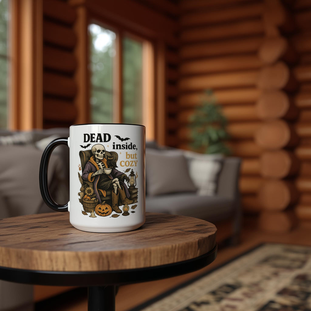 Dead Inside, But Cozy - Halloween Mug