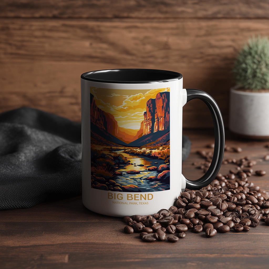 Big Bend - Texas - US National Park Tourism Mug