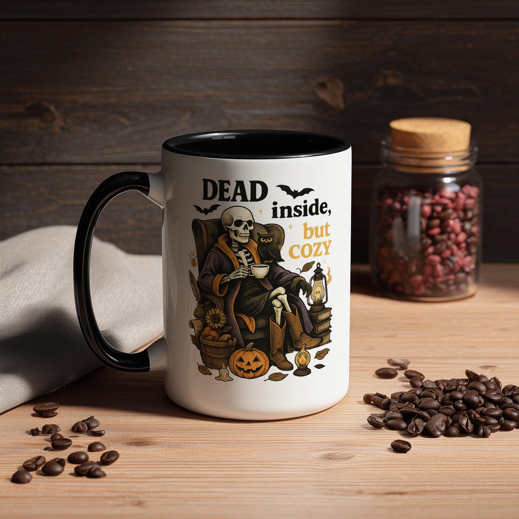 Dead Inside, But Cozy - Halloween Mug