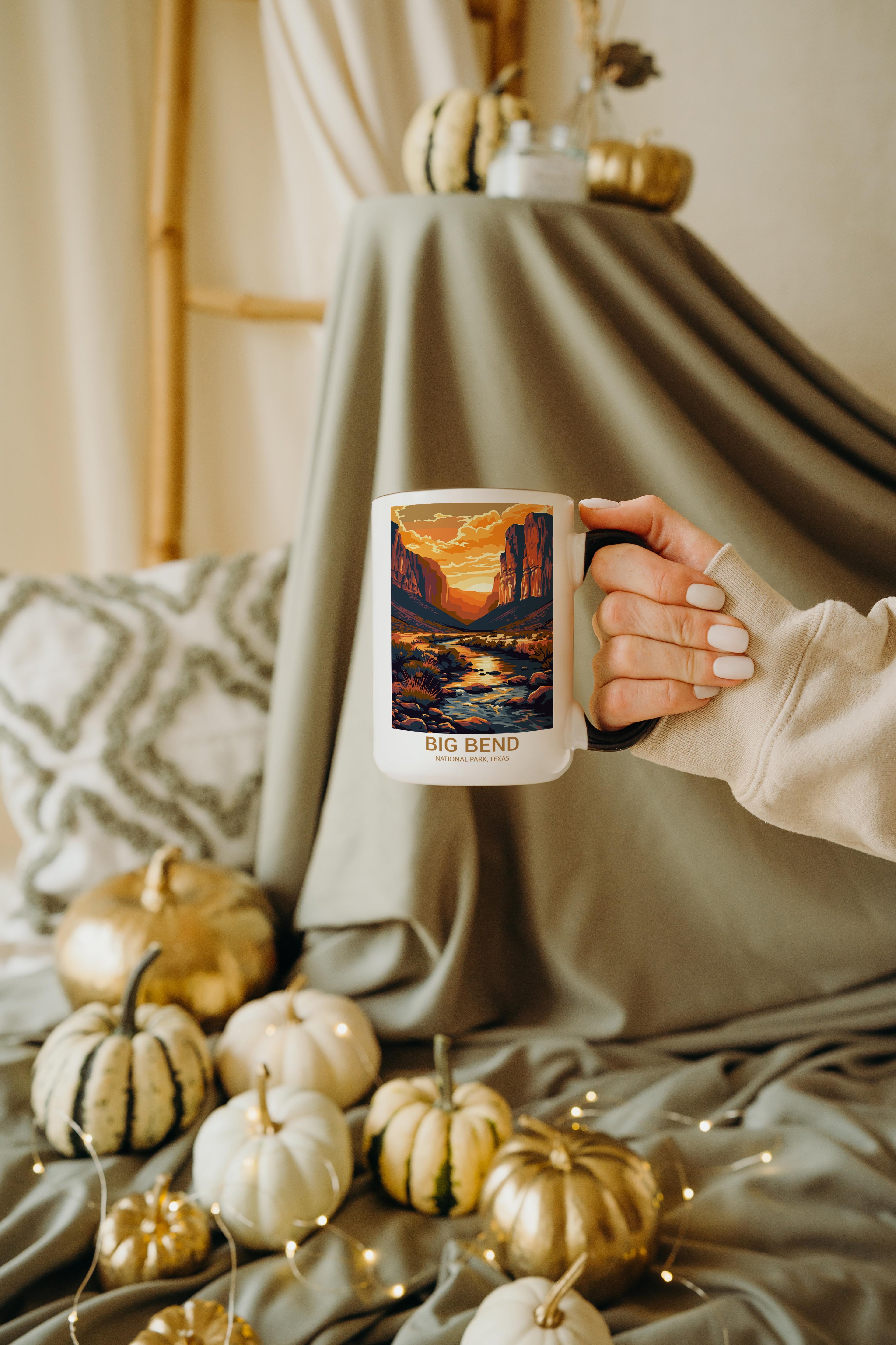Big Bend - Texas - US National Park Tourism Mug