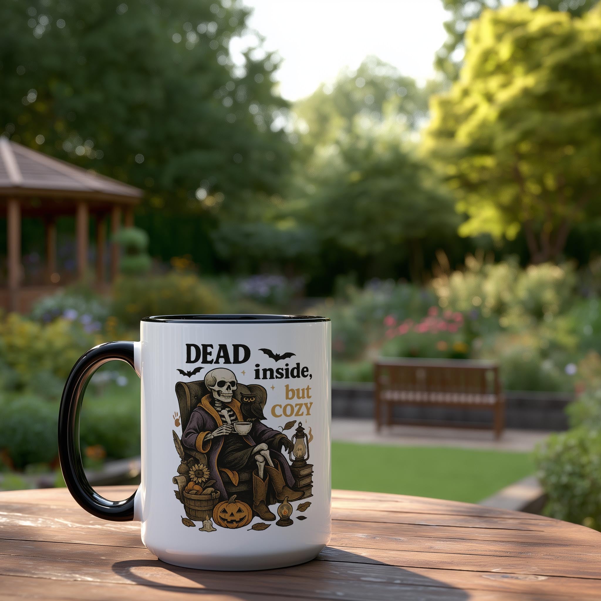 Dead Inside, But Cozy - Halloween Mug