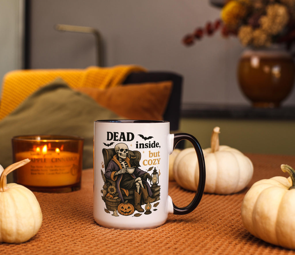 Dead Inside, But Cozy - Halloween Mug
