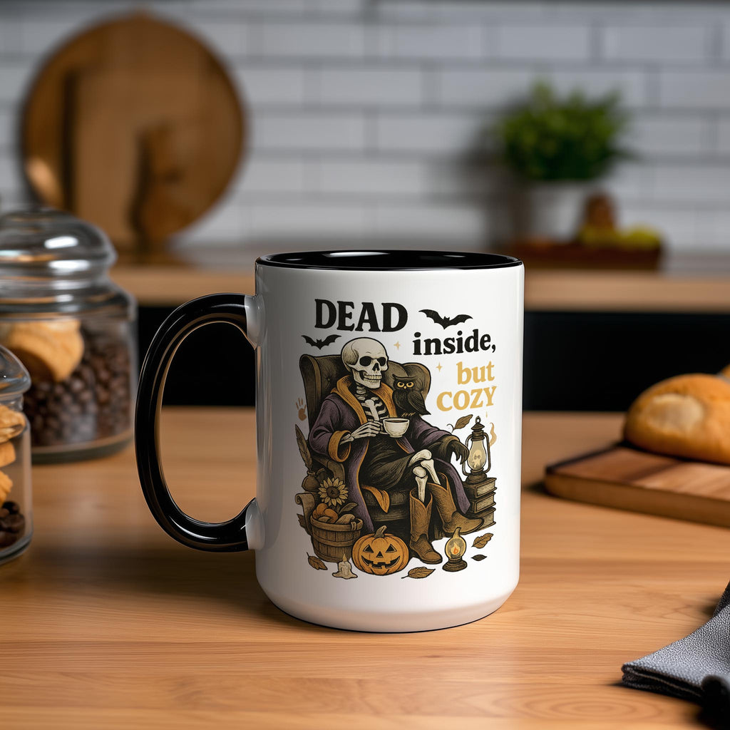 Dead Inside, But Cozy - Halloween Mug