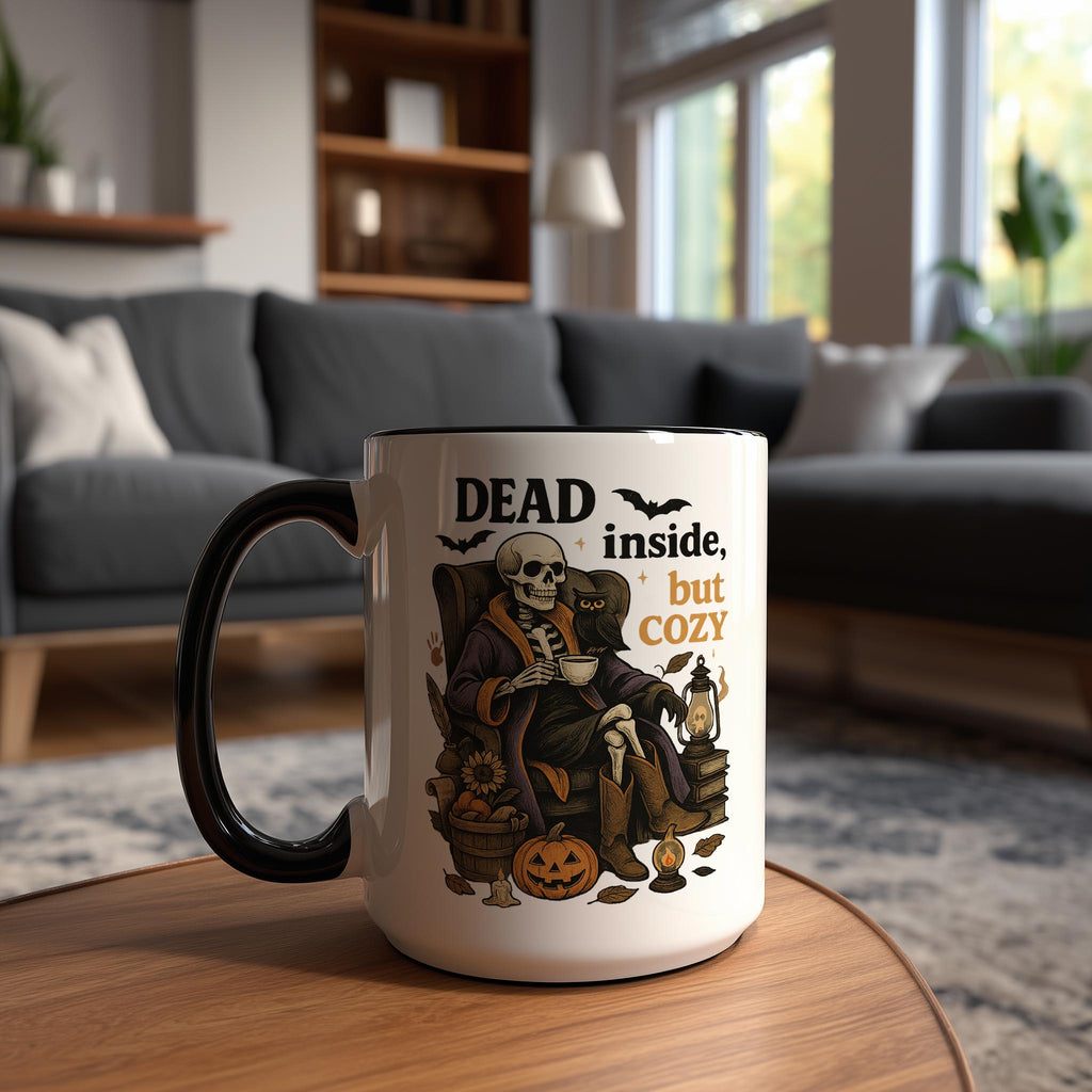 Dead Inside, But Cozy - Halloween Mug