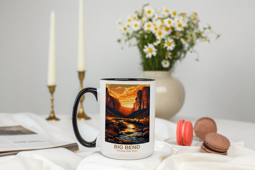 Big Bend - Texas - US National Park Tourism Mug
