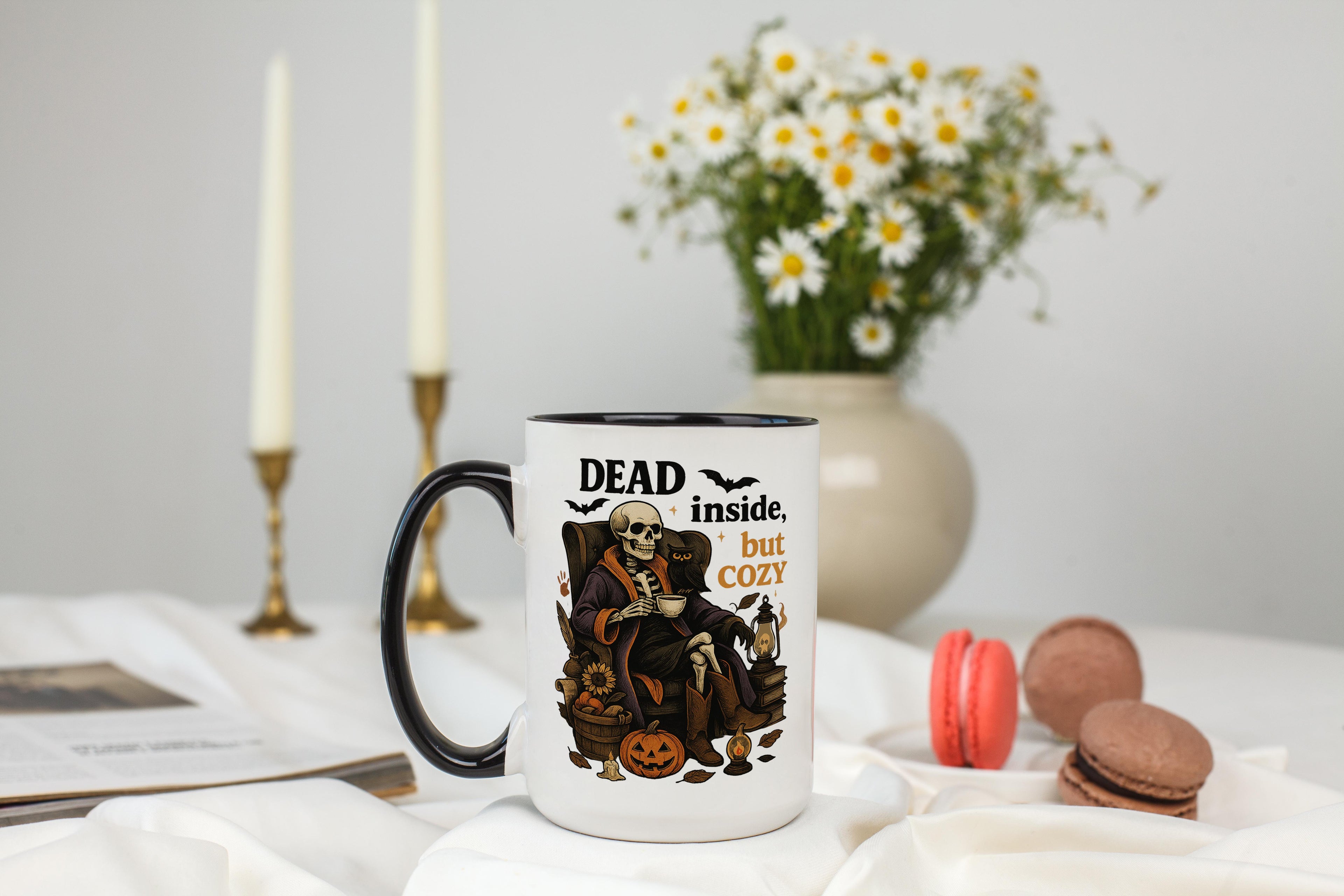 Dead Inside, But Cozy - Halloween Mug