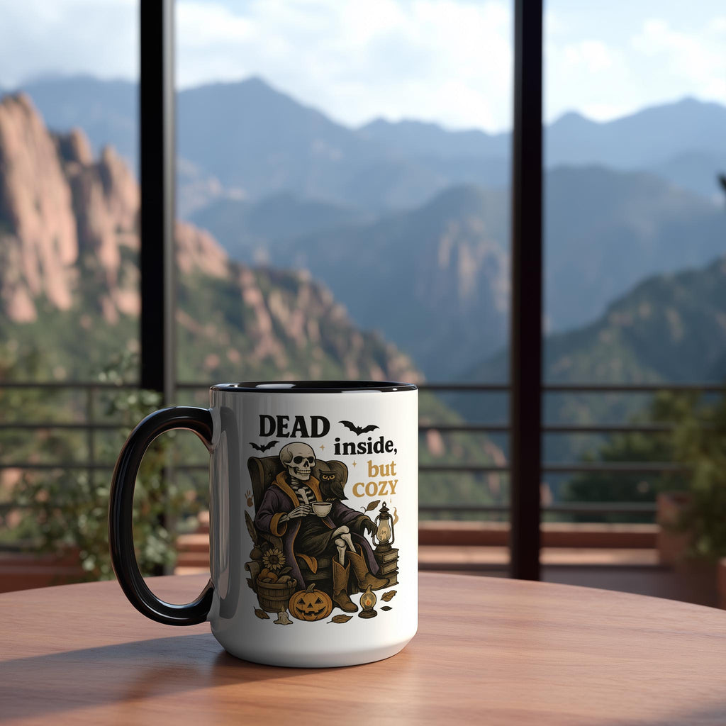 Dead Inside, But Cozy - Halloween Mug