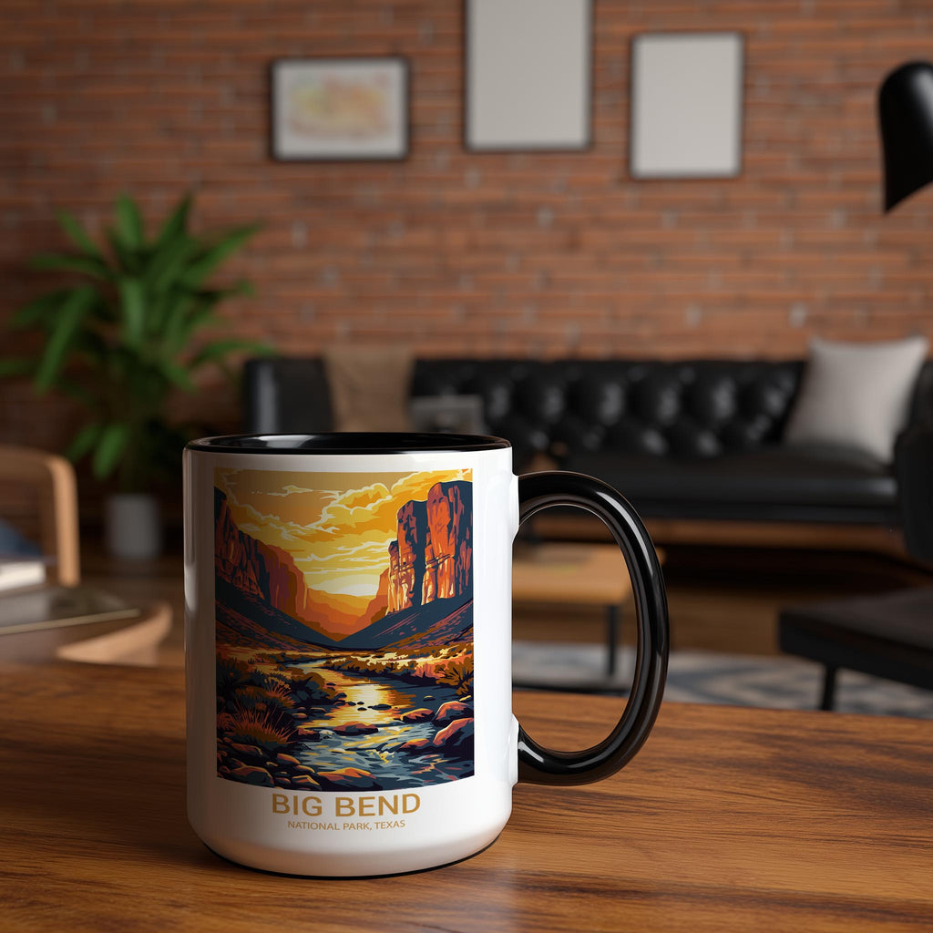Big Bend - Texas - US National Park Tourism Mug