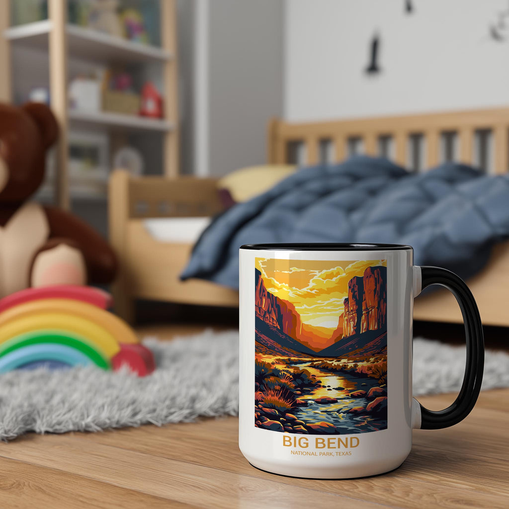 Big Bend - Texas - US National Park Tourism Mug