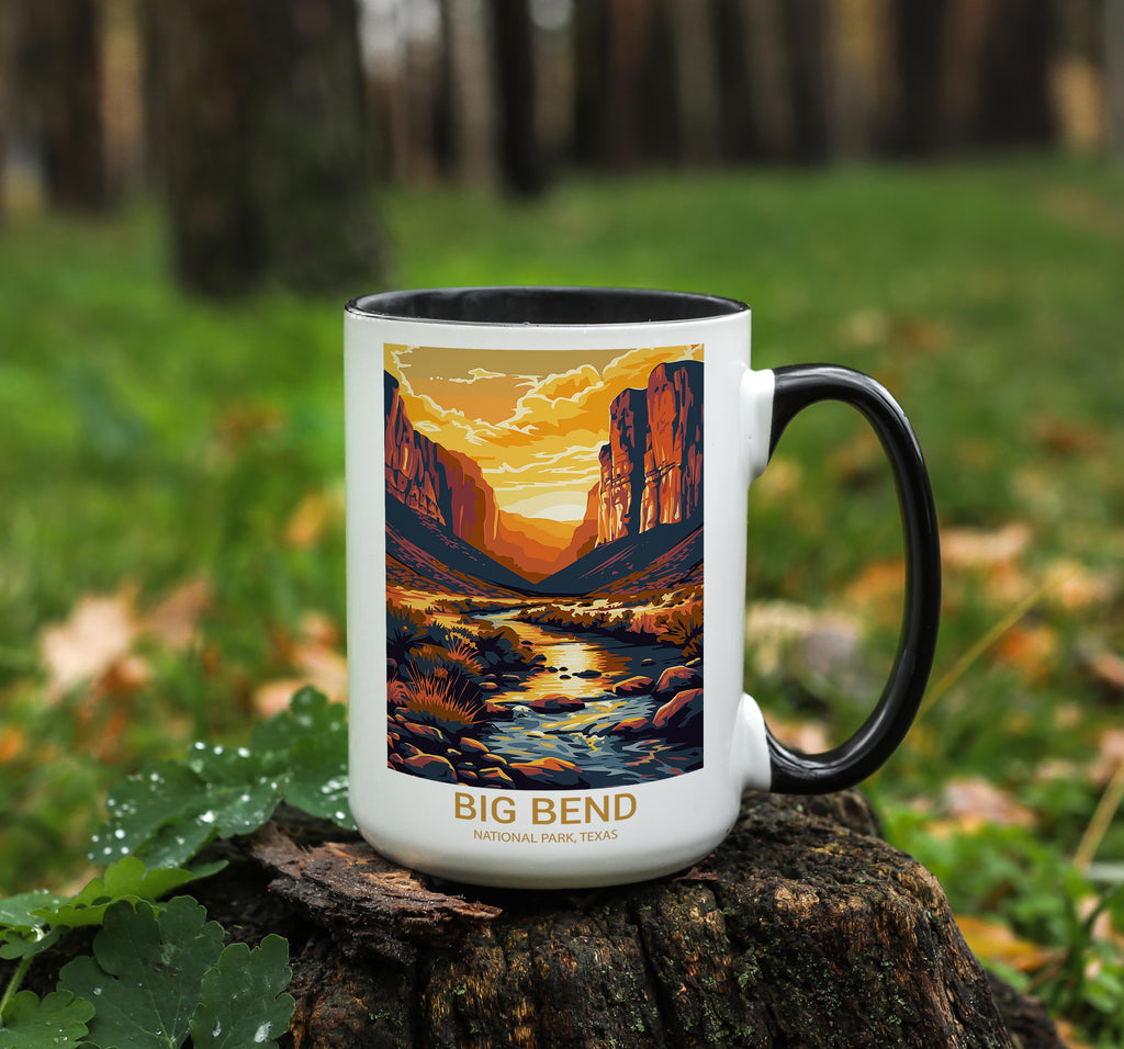 Big Bend - Texas - US National Park Tourism Mug