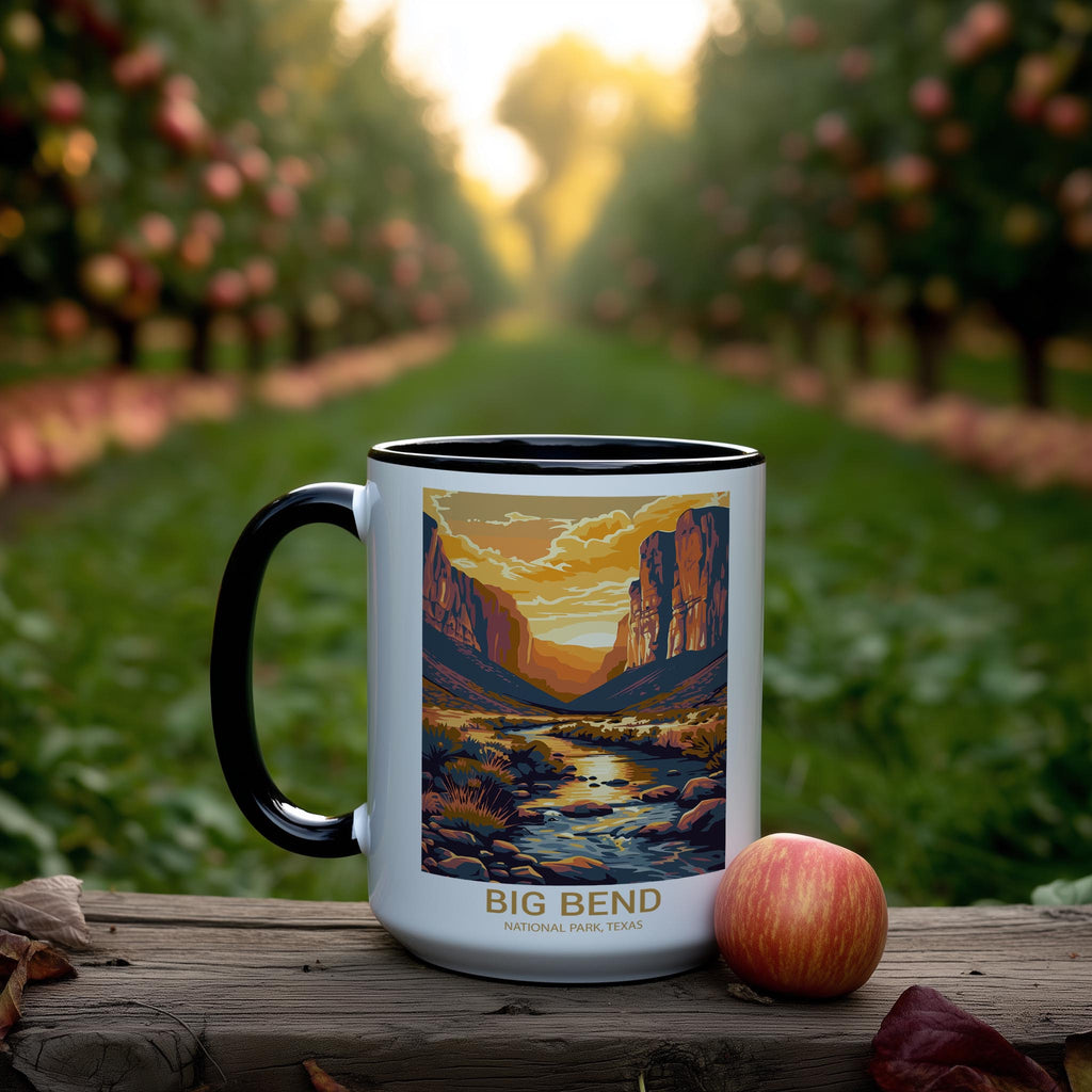 Big Bend - Texas - US National Park Tourism Mug