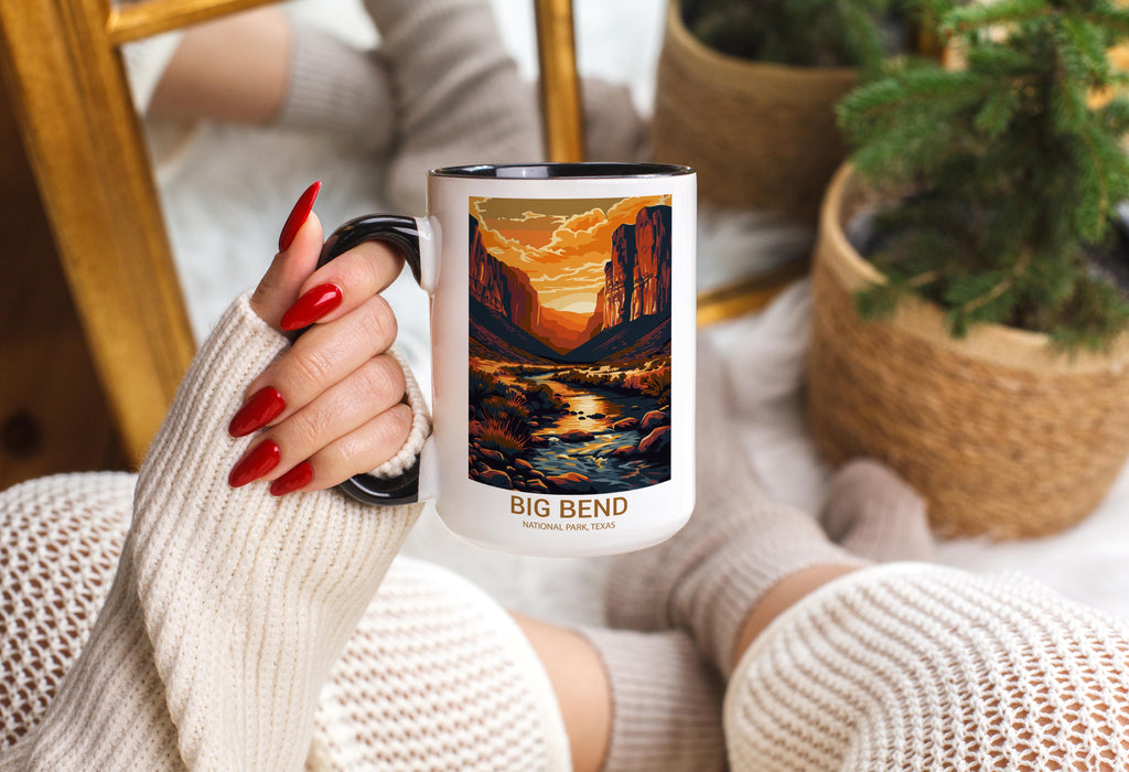 Big Bend - Texas - US National Park Tourism Mug