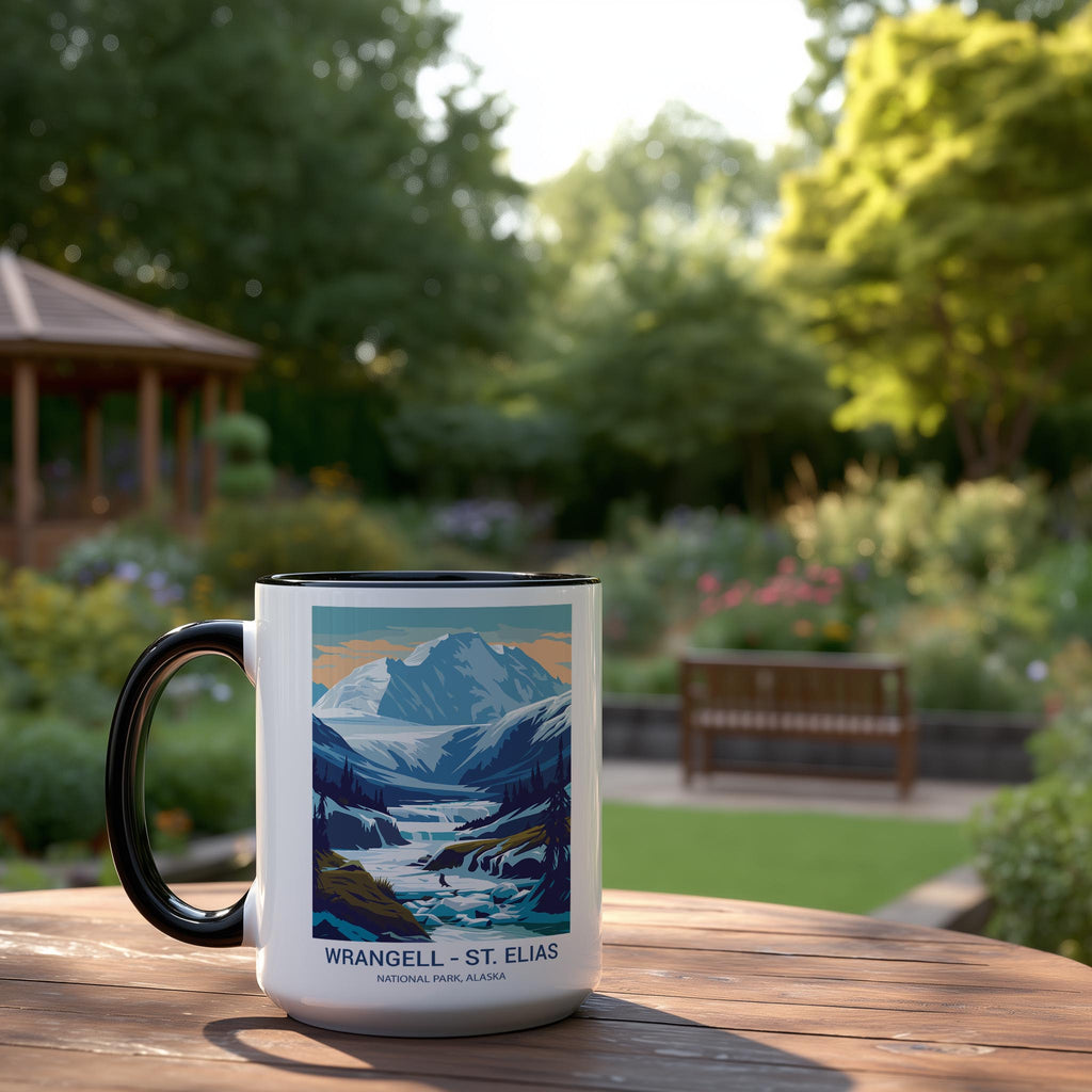 Wrangell - St. Elias - Alaska - US National Park Tourism Mug