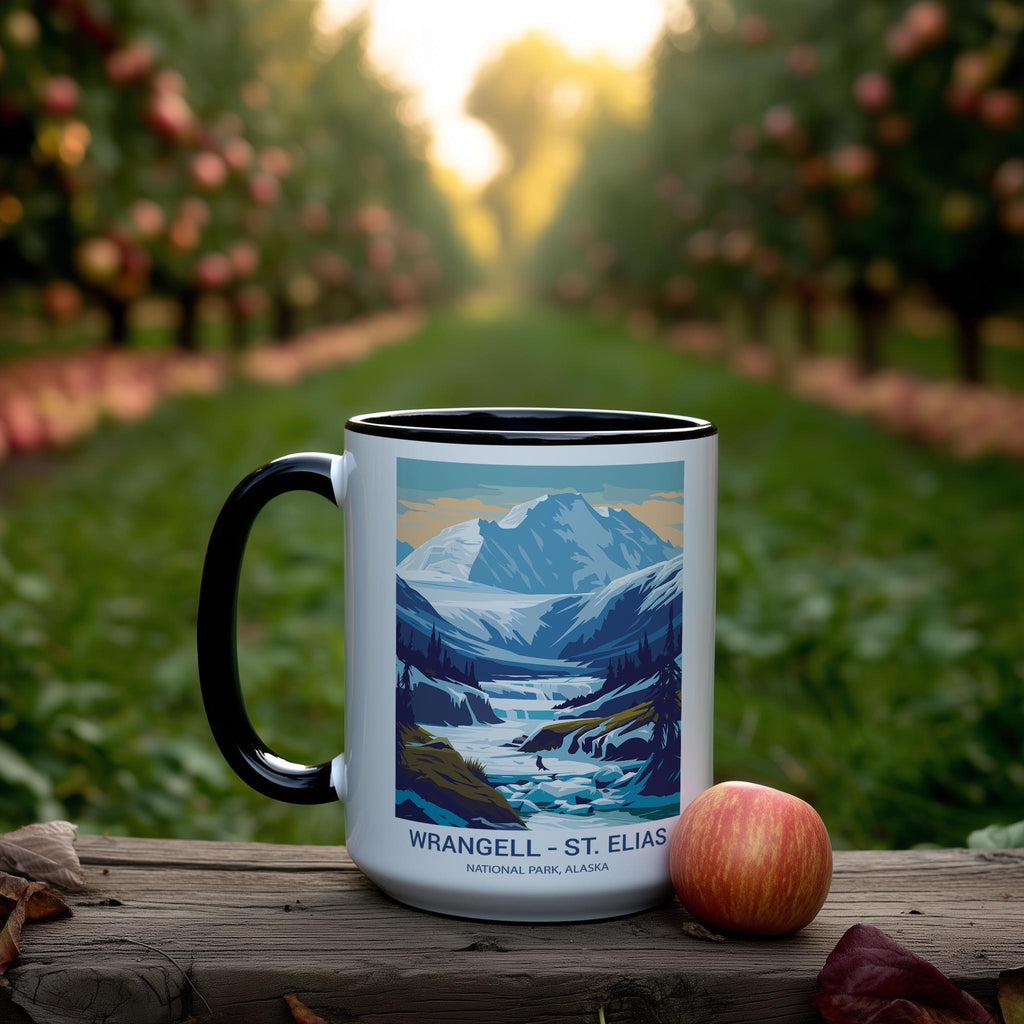 Wrangell - St. Elias - Alaska - US National Park Tourism Mug