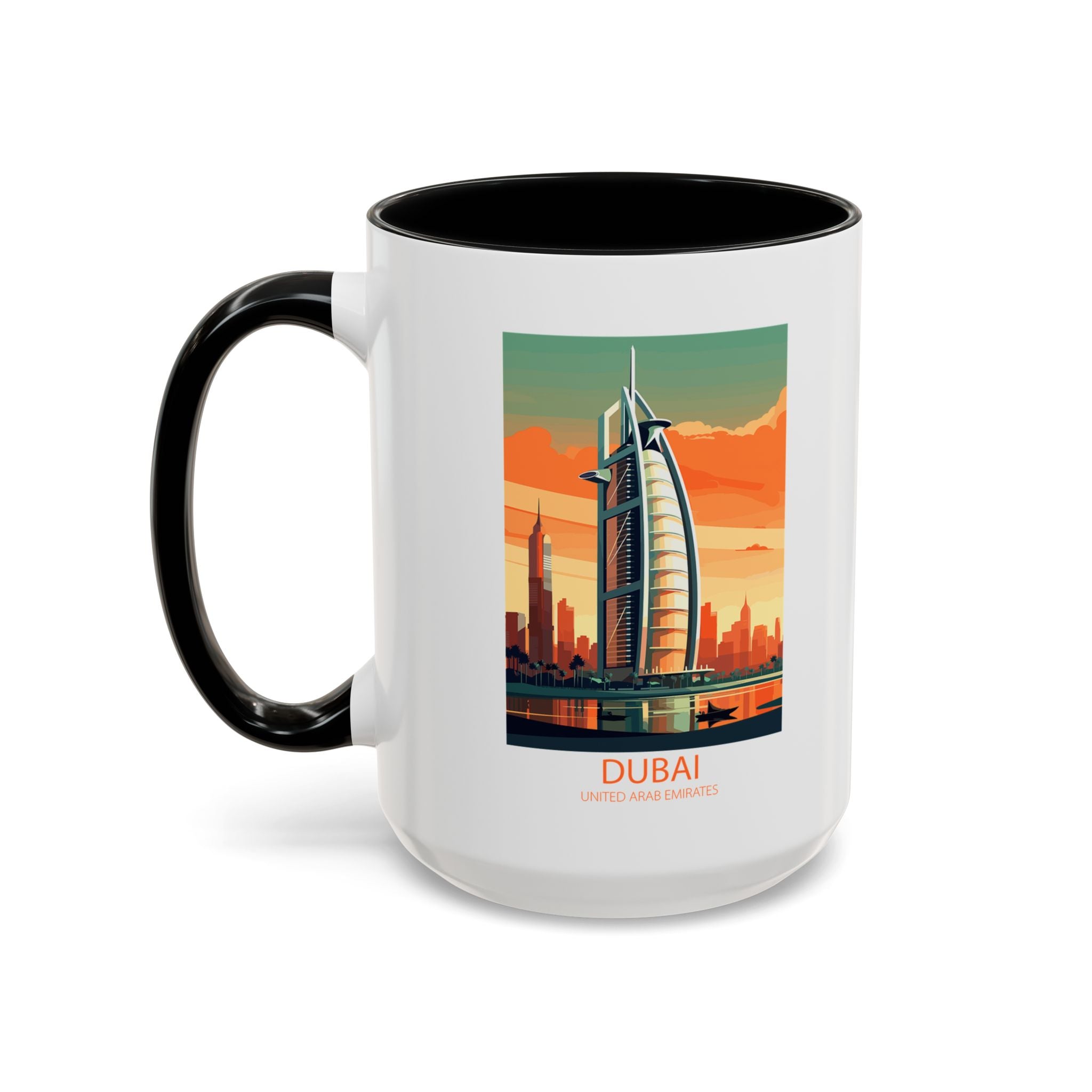 Dubai - united Arab Emirates - Beautiful Tourist Hotspots Mug