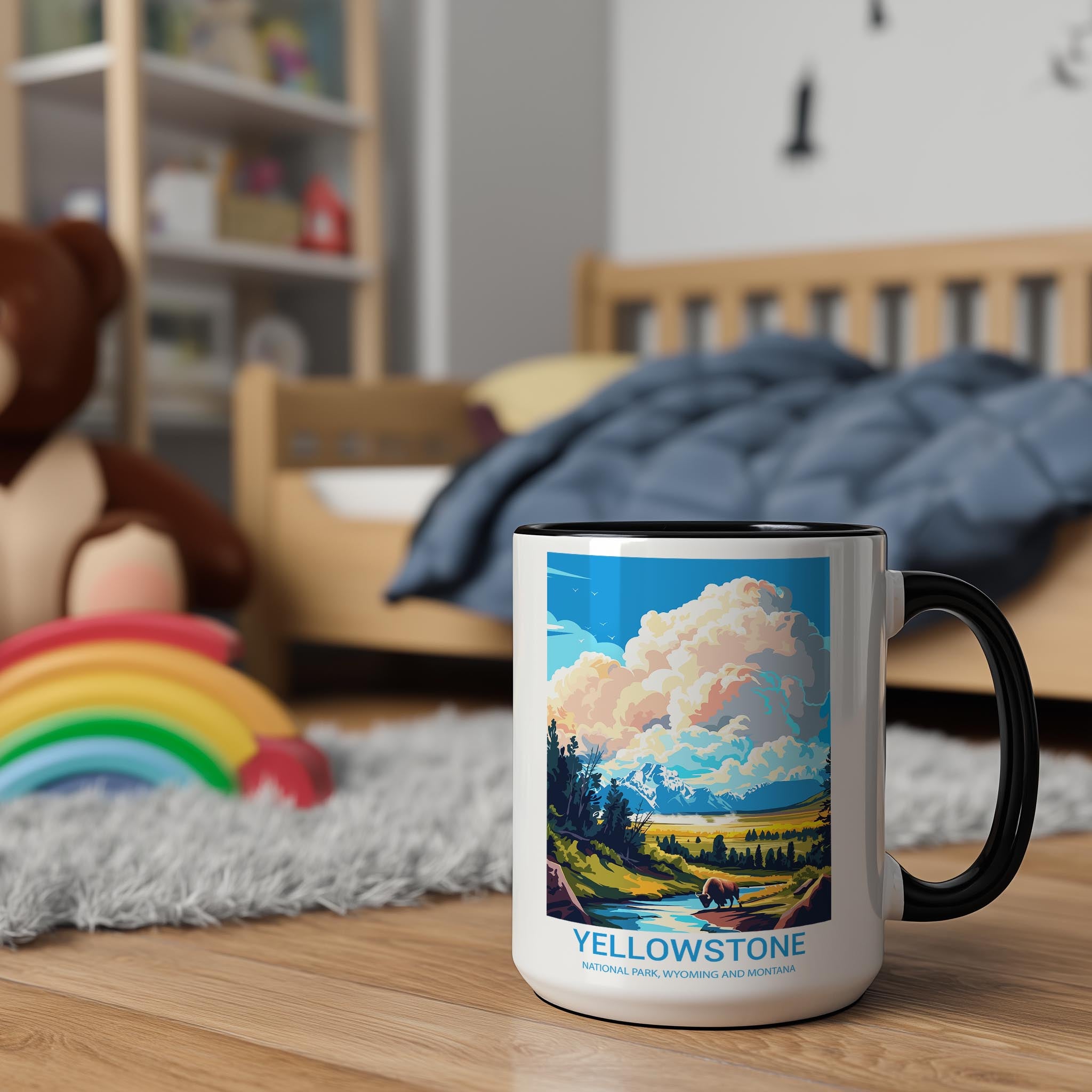 Yellowstone - Wyoming and Montana - US National Park Tourism Mug