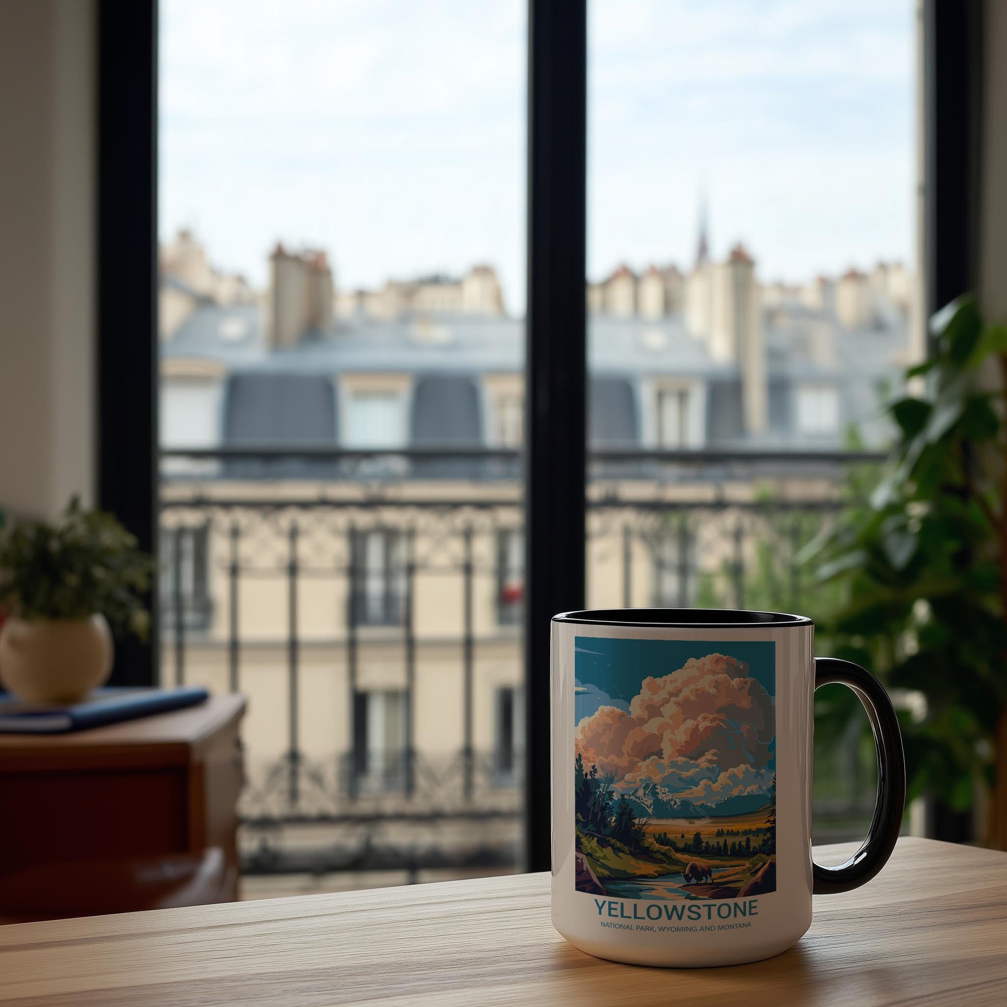 Yellowstone - Wyoming and Montana - US National Park Tourism Mug