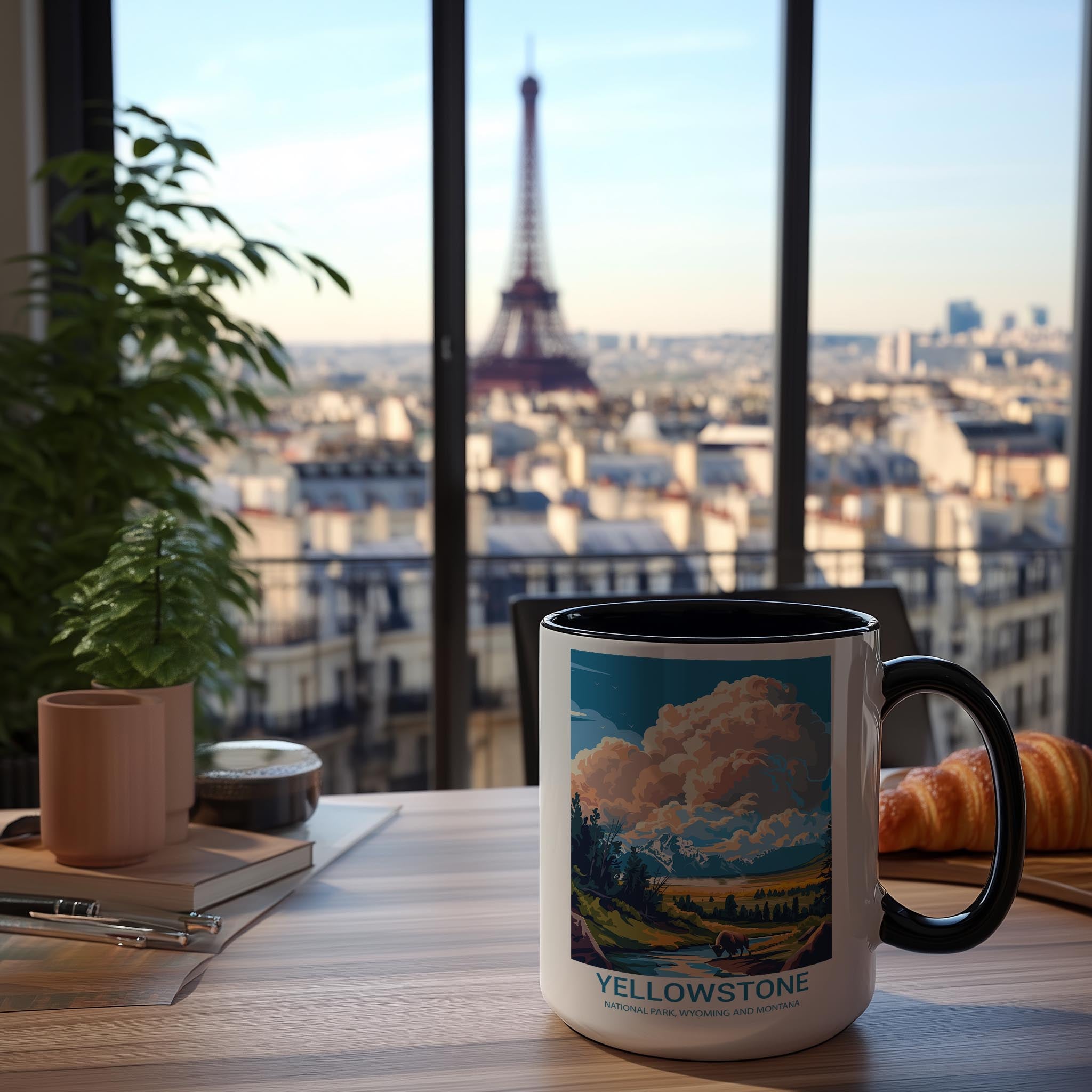 Yellowstone - Wyoming and Montana - US National Park Tourism Mug