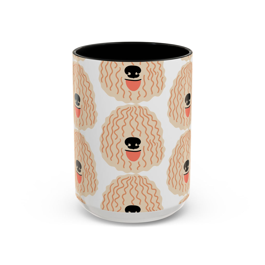 Komondor Dog Doodle Design 15oz Mug