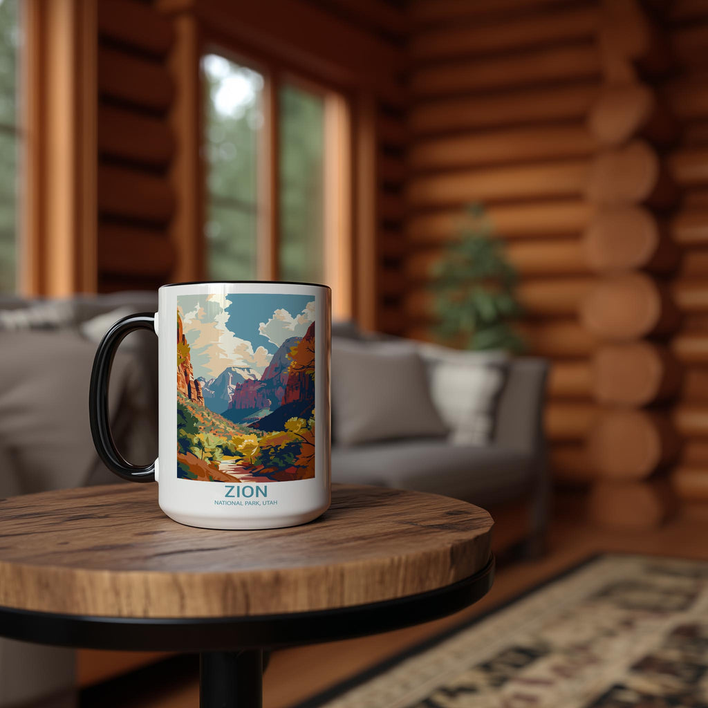 Zion - Utah - US National Park Tourism Mug