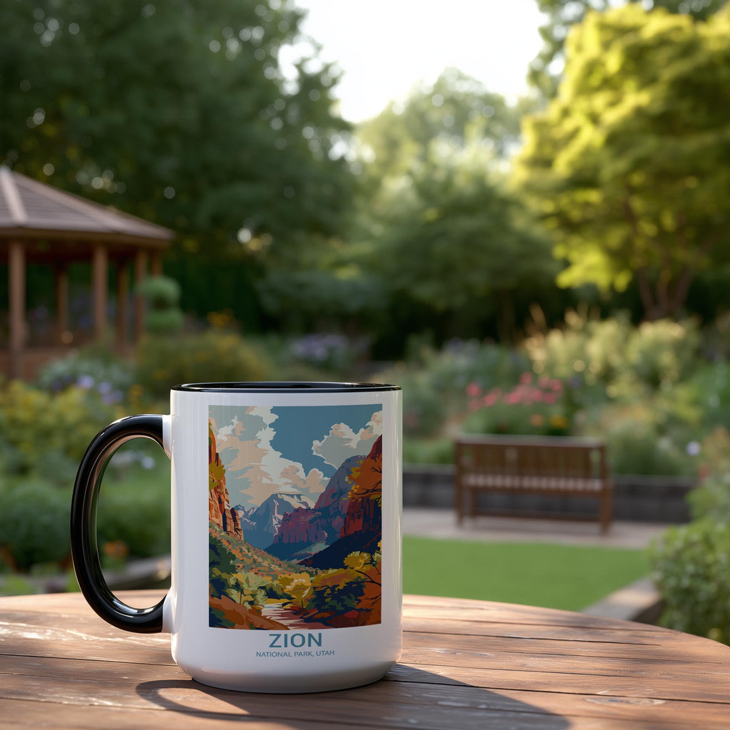 Zion - Utah - US National Park Tourism Mug