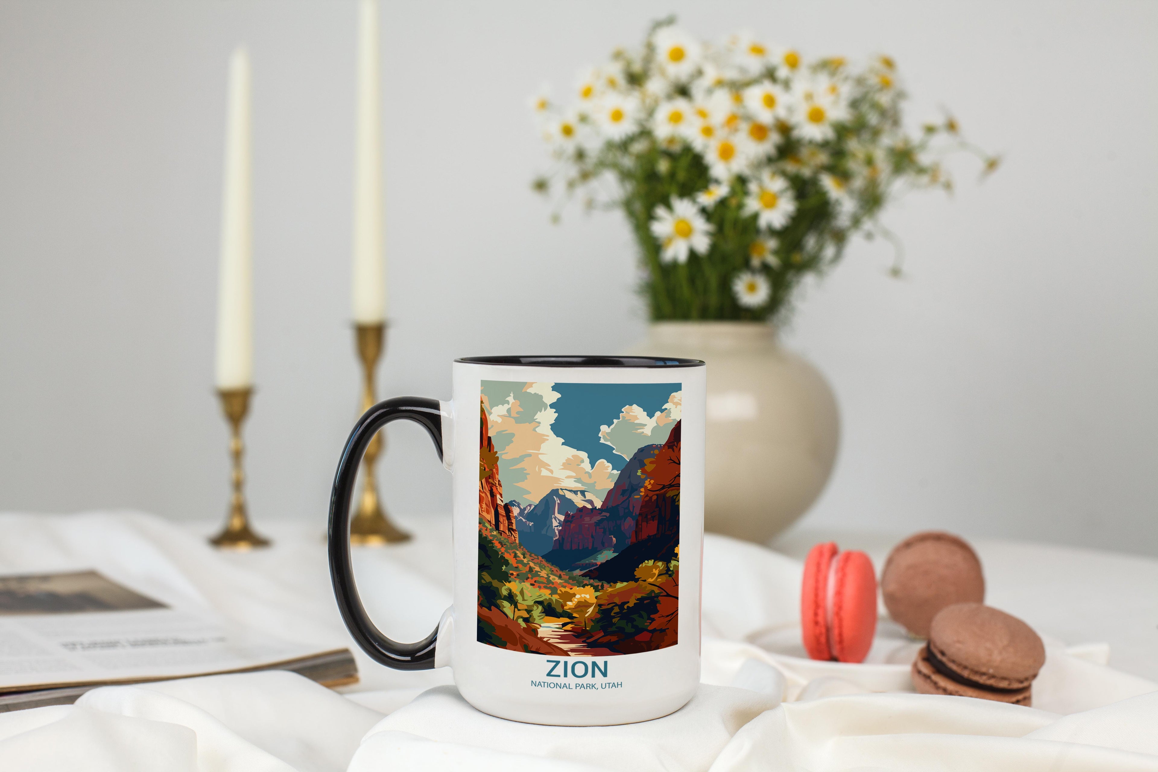 Zion - Utah - US National Park Tourism Mug