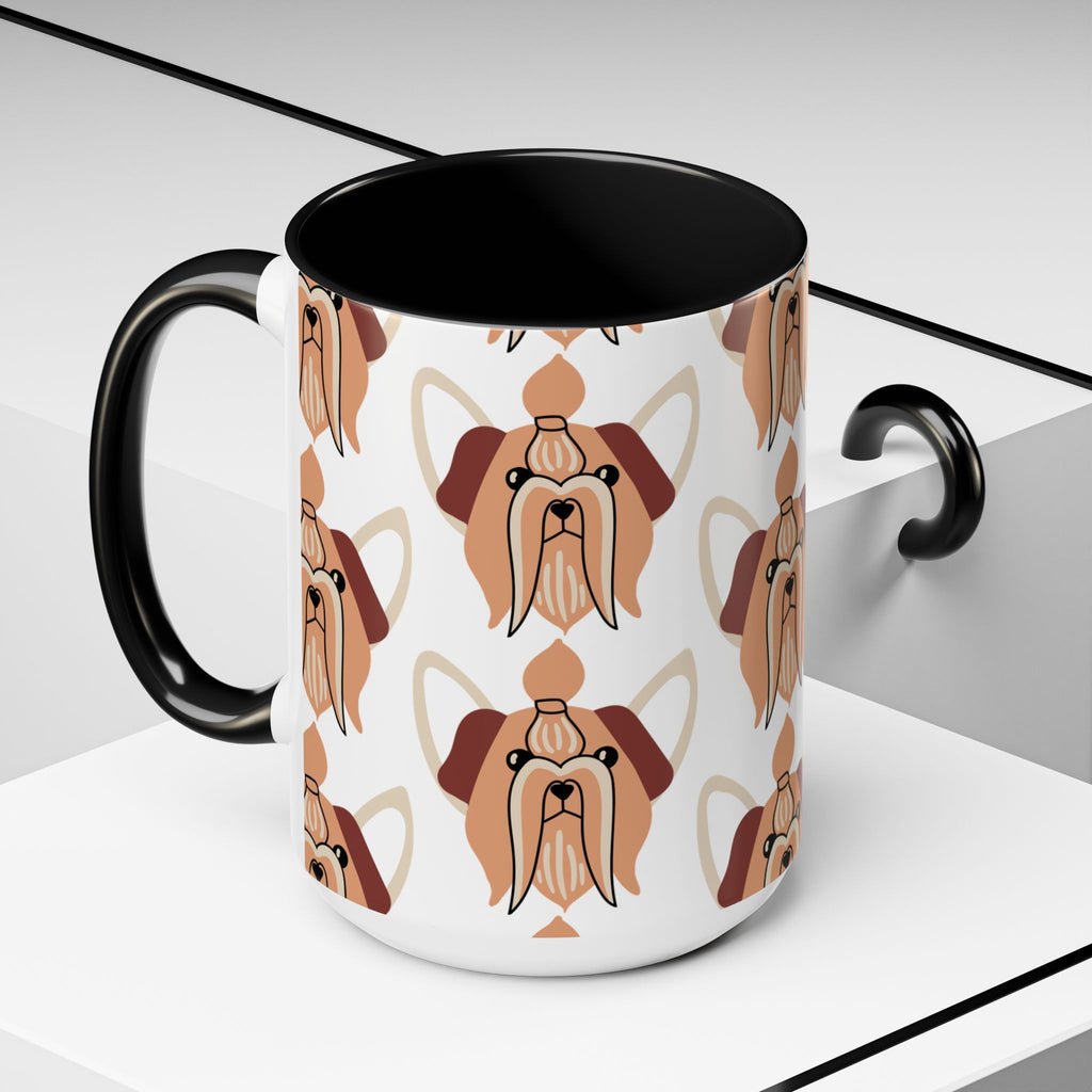 Shih-tzu Dog Doodle Design 15oz Mug