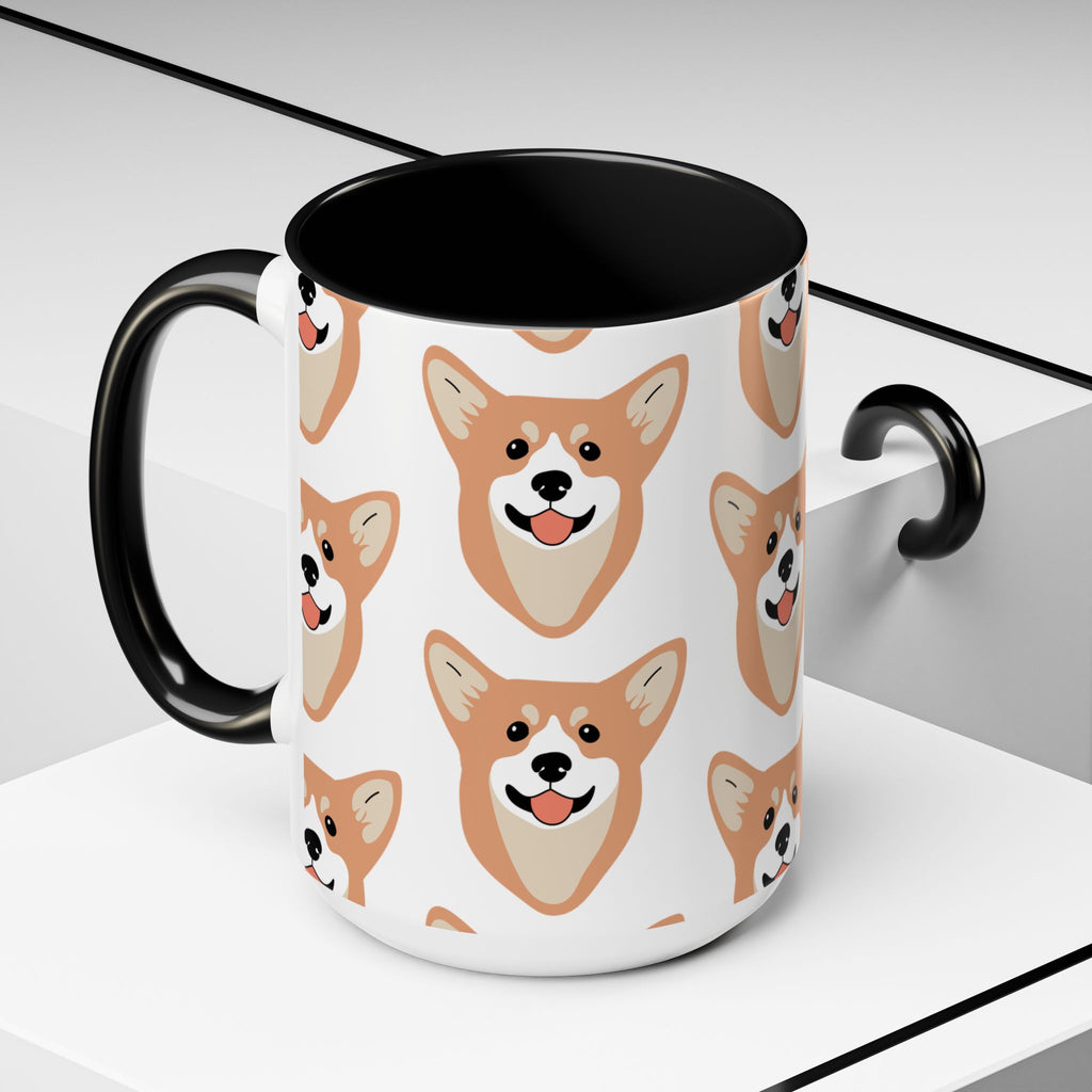 Corgi Dog Doodle Design 15oz Mug