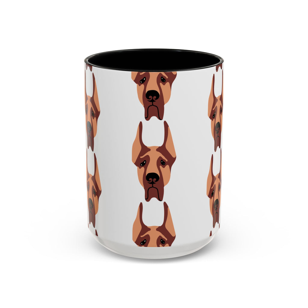 Great Dane Dog Doodle Design 15oz Mug