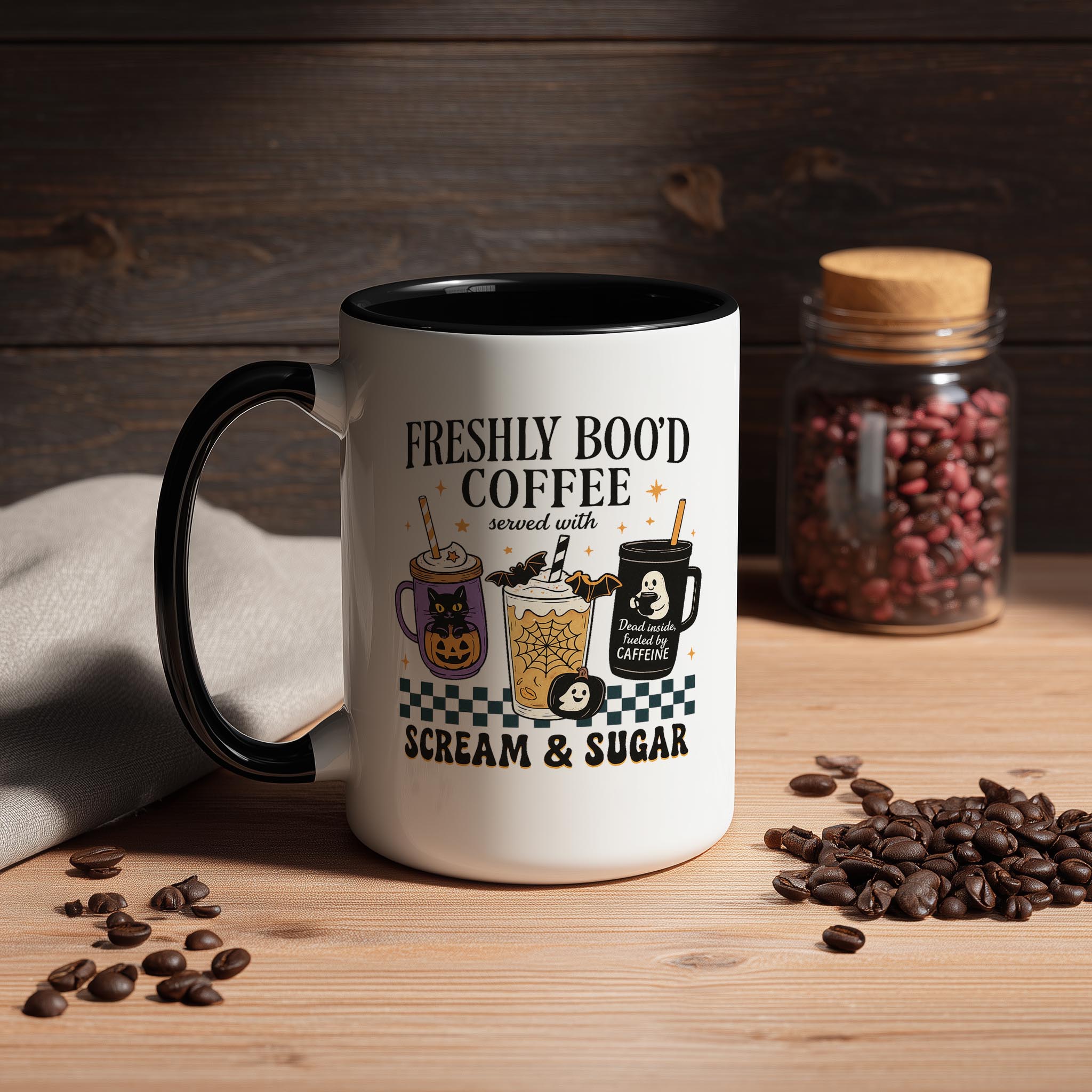 Freshly Boo'd Coffee - Halloween Mug