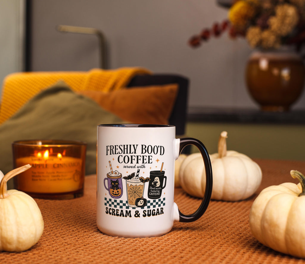 Freshly Boo'd Coffee - Halloween Mug