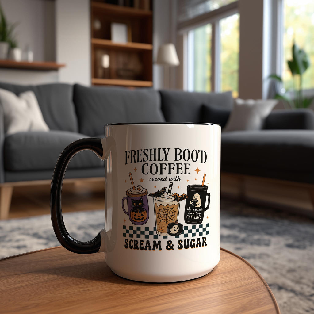 Freshly Boo'd Coffee - Halloween Mug