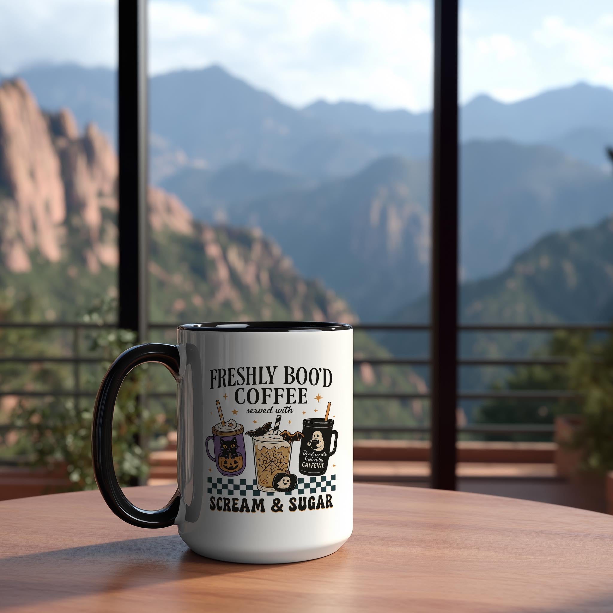 Freshly Boo'd Coffee - Halloween Mug