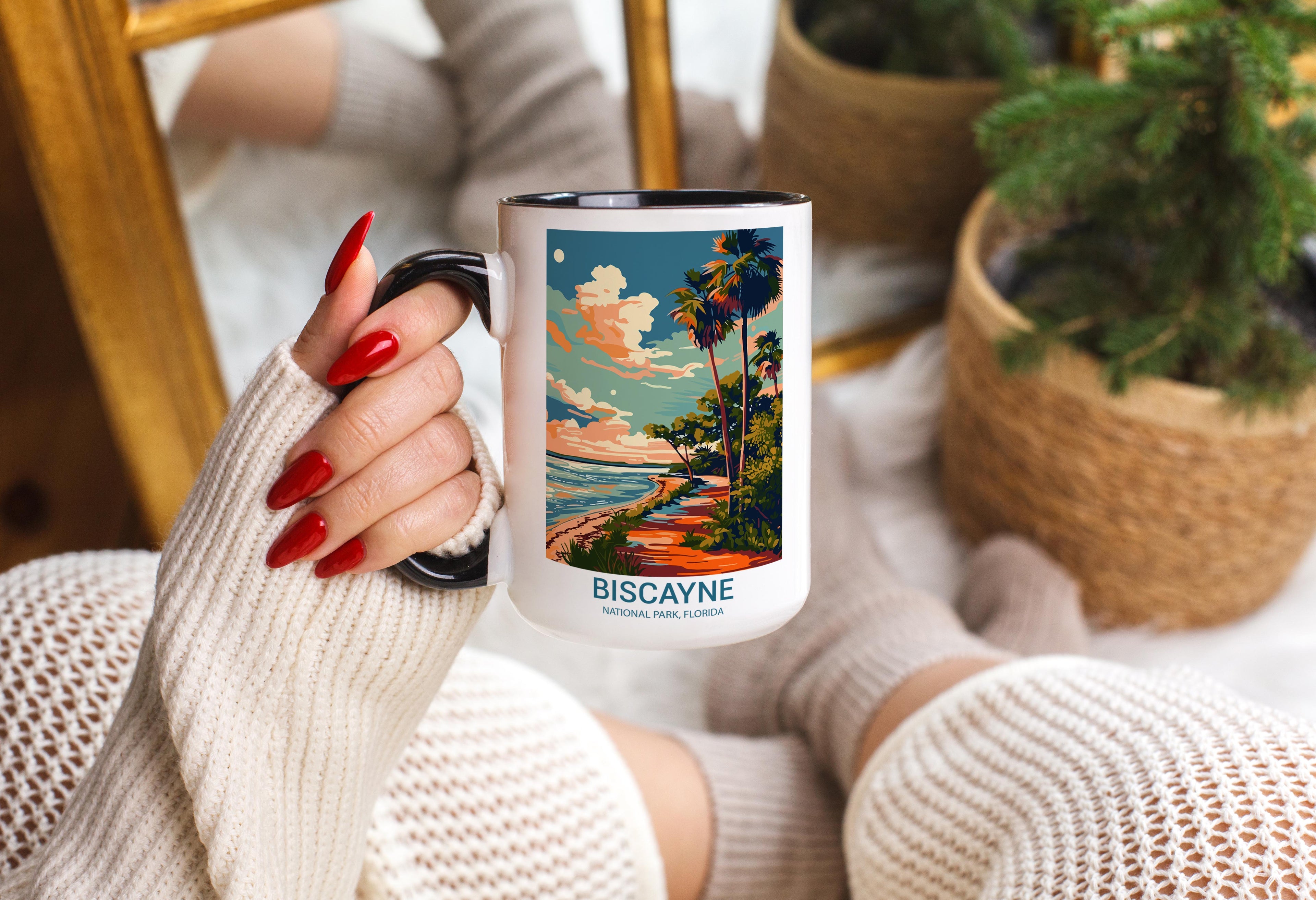 Biscayne - Florida - US National Park Tourism Mug