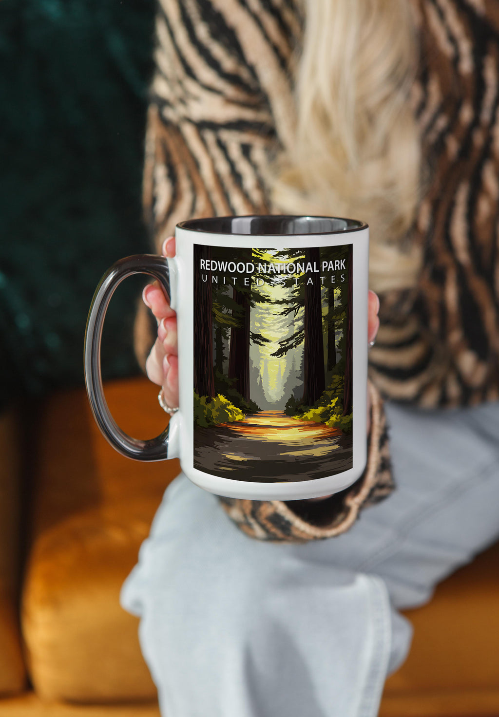 Redwood National park - United States - Global Treasures Mug