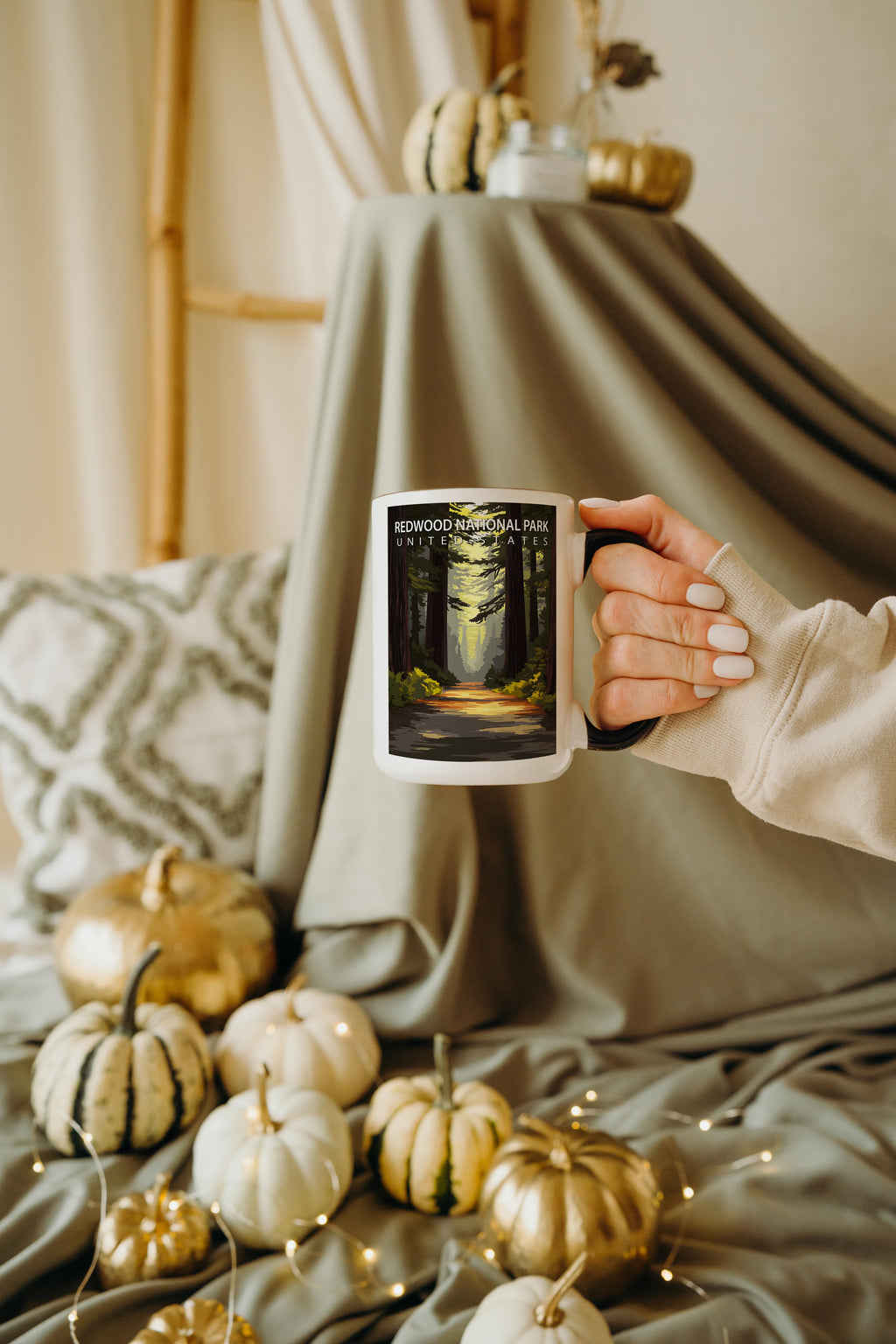 Redwood National park - United States - Global Treasures Mug