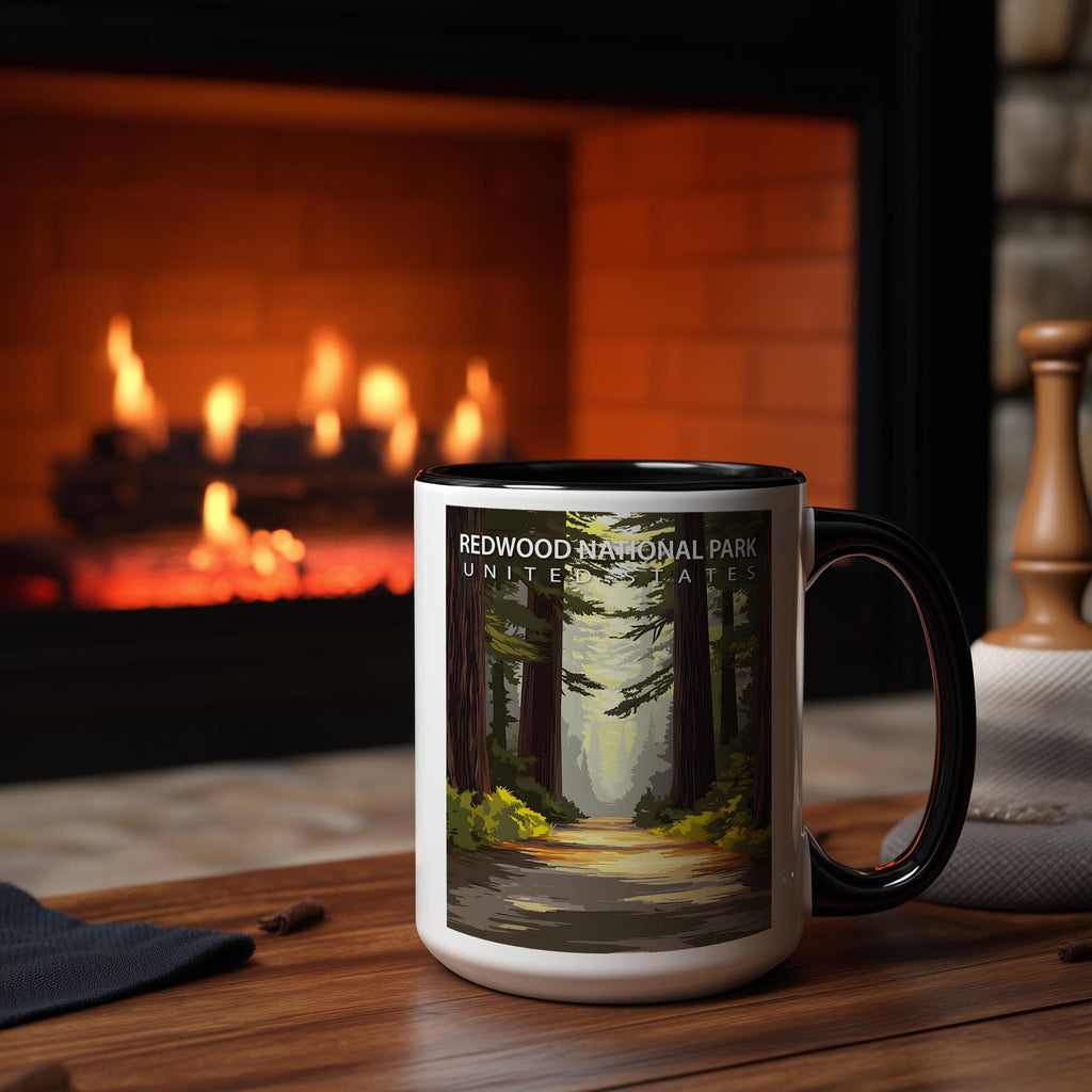 Redwood National park - United States - Global Treasures Mug