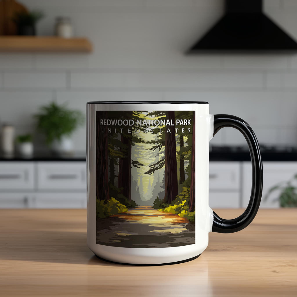 Redwood National park - United States - Global Treasures Mug