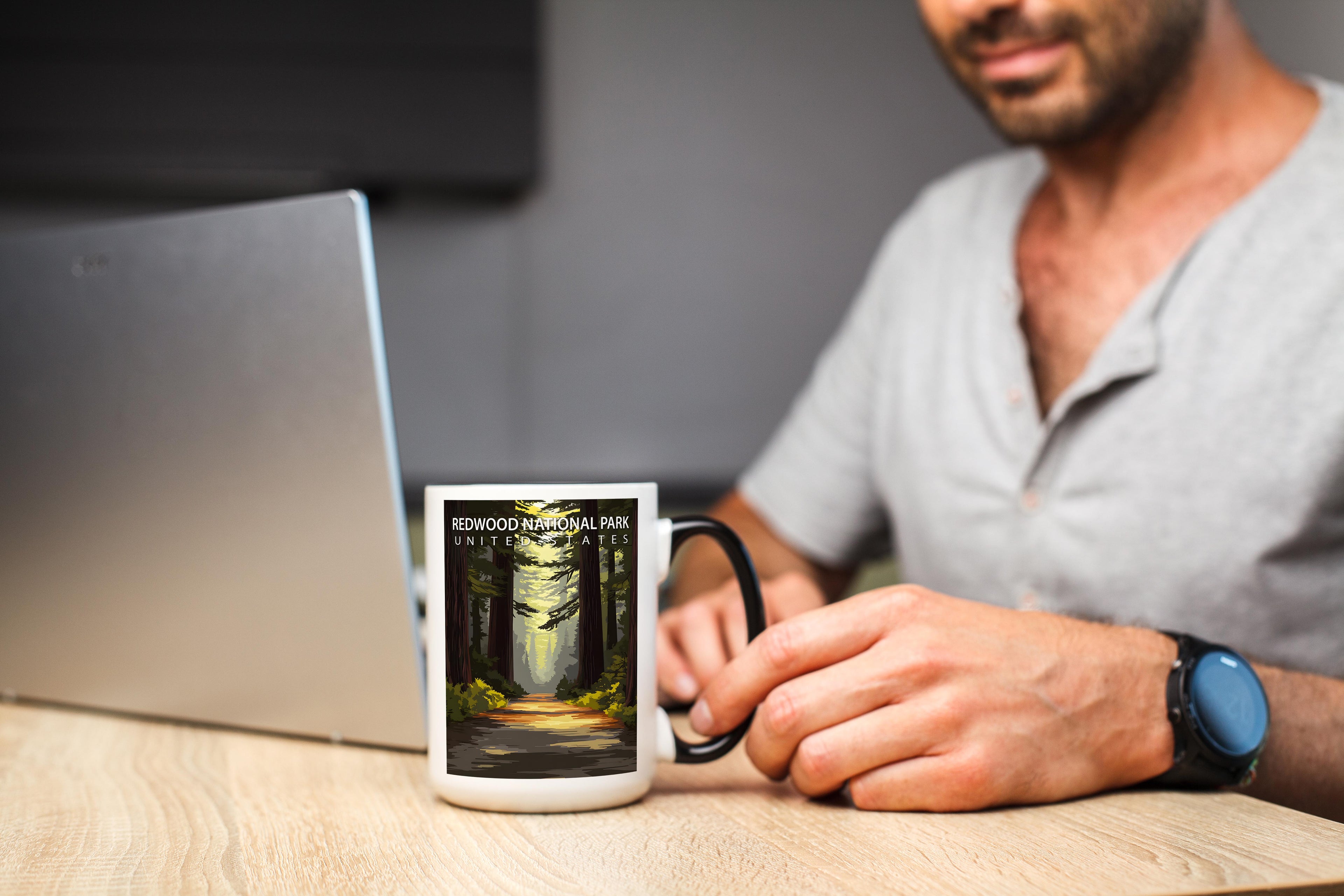 Redwood National park - United States - Global Treasures Mug