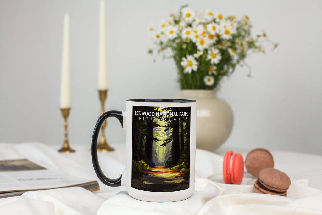 Redwood National park - United States - Global Treasures Mug