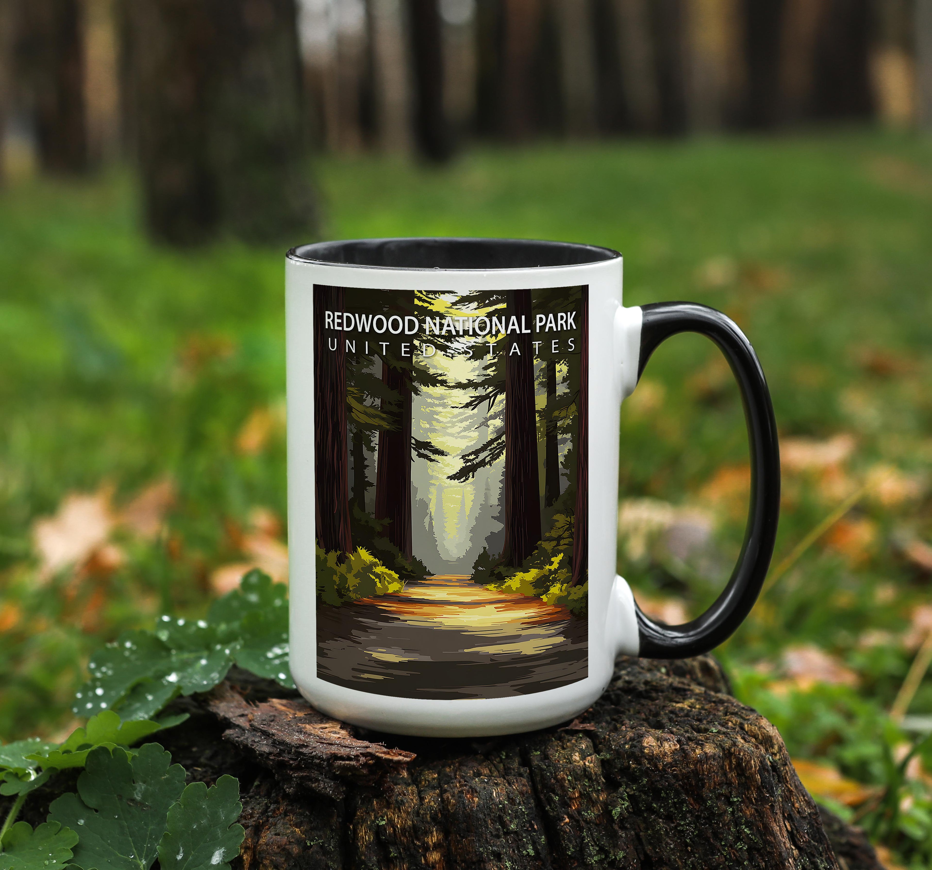 Redwood National park - United States - Global Treasures Mug