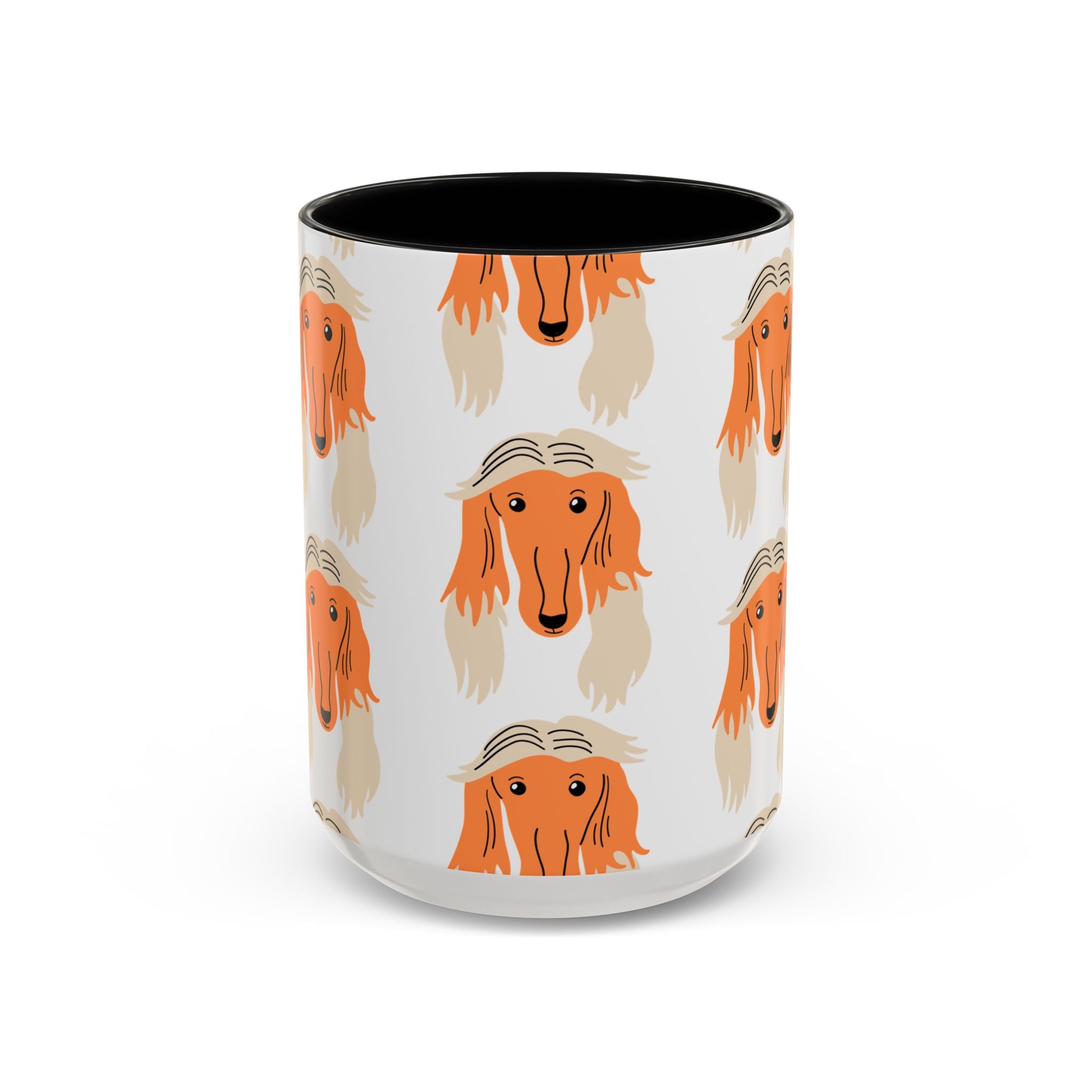 Borzoi Dog Doodle Design 15oz Mug