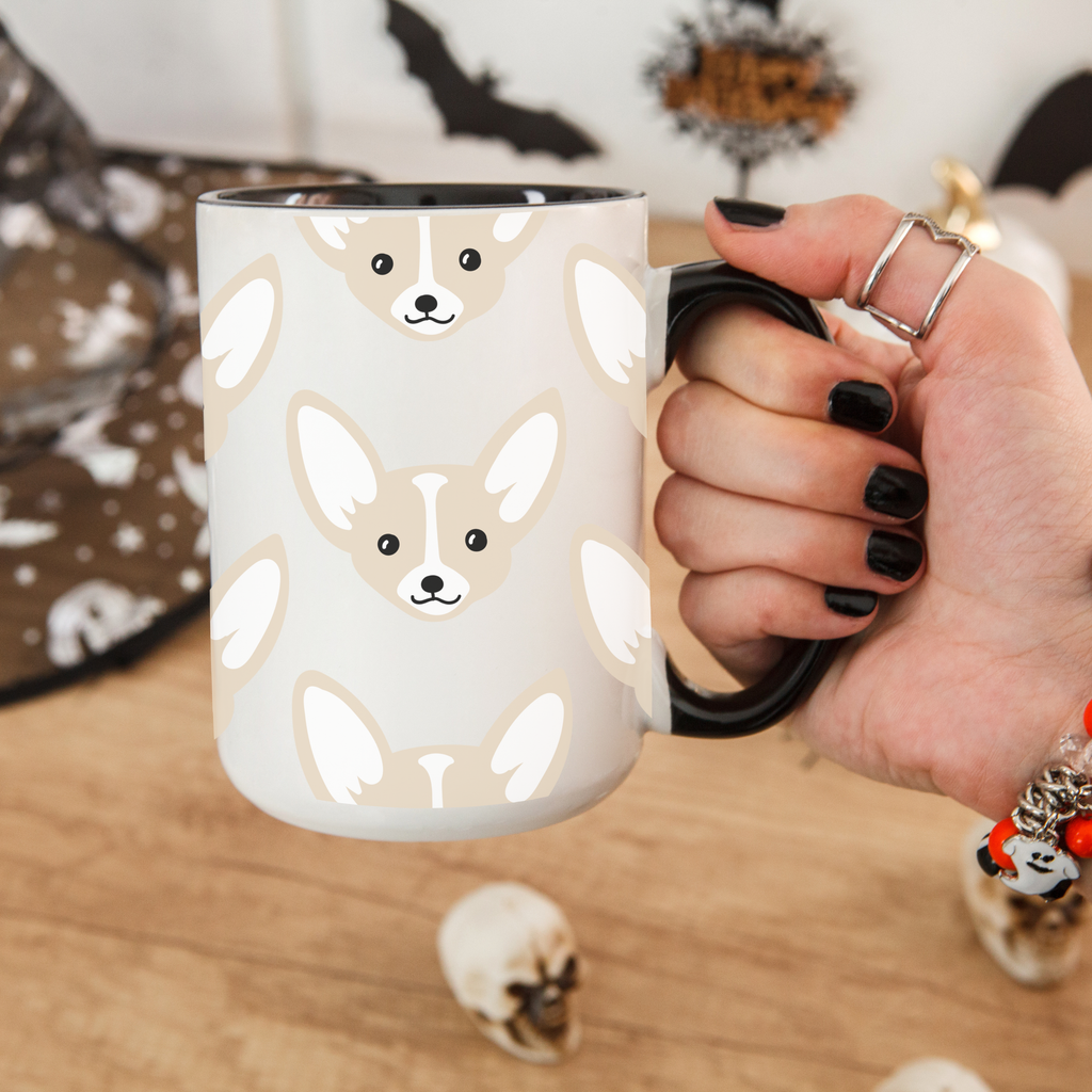 Chihuahua Dog Doodle Design 15oz Mug