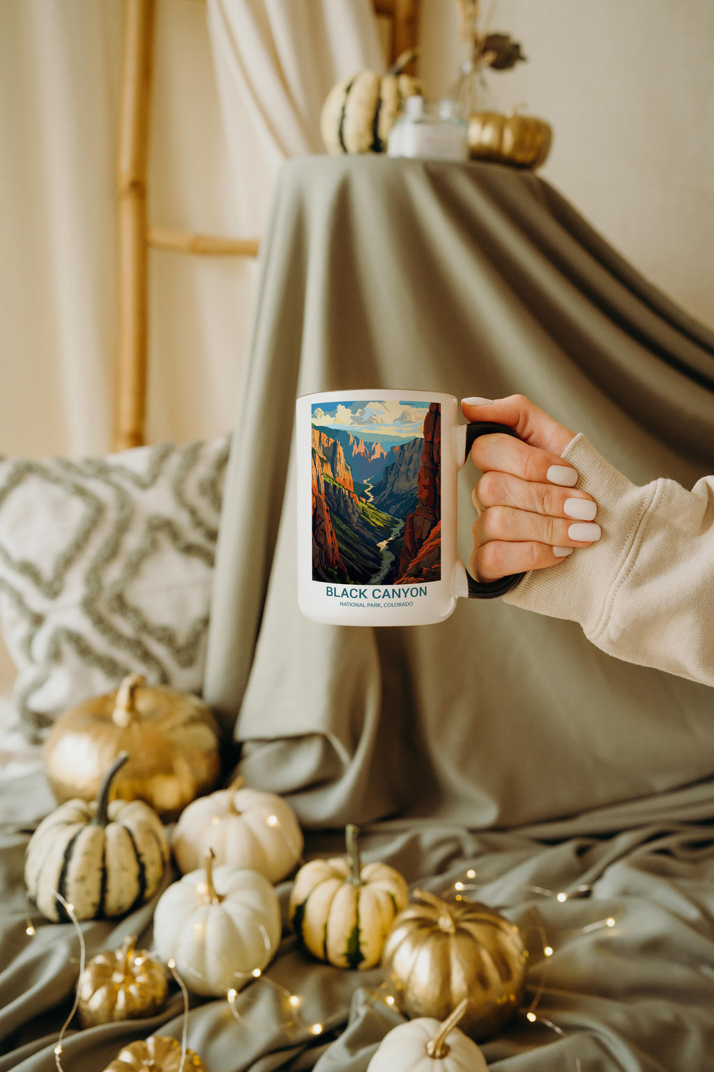 Black Canyon - Colorado - US National Park Tourism Mug
