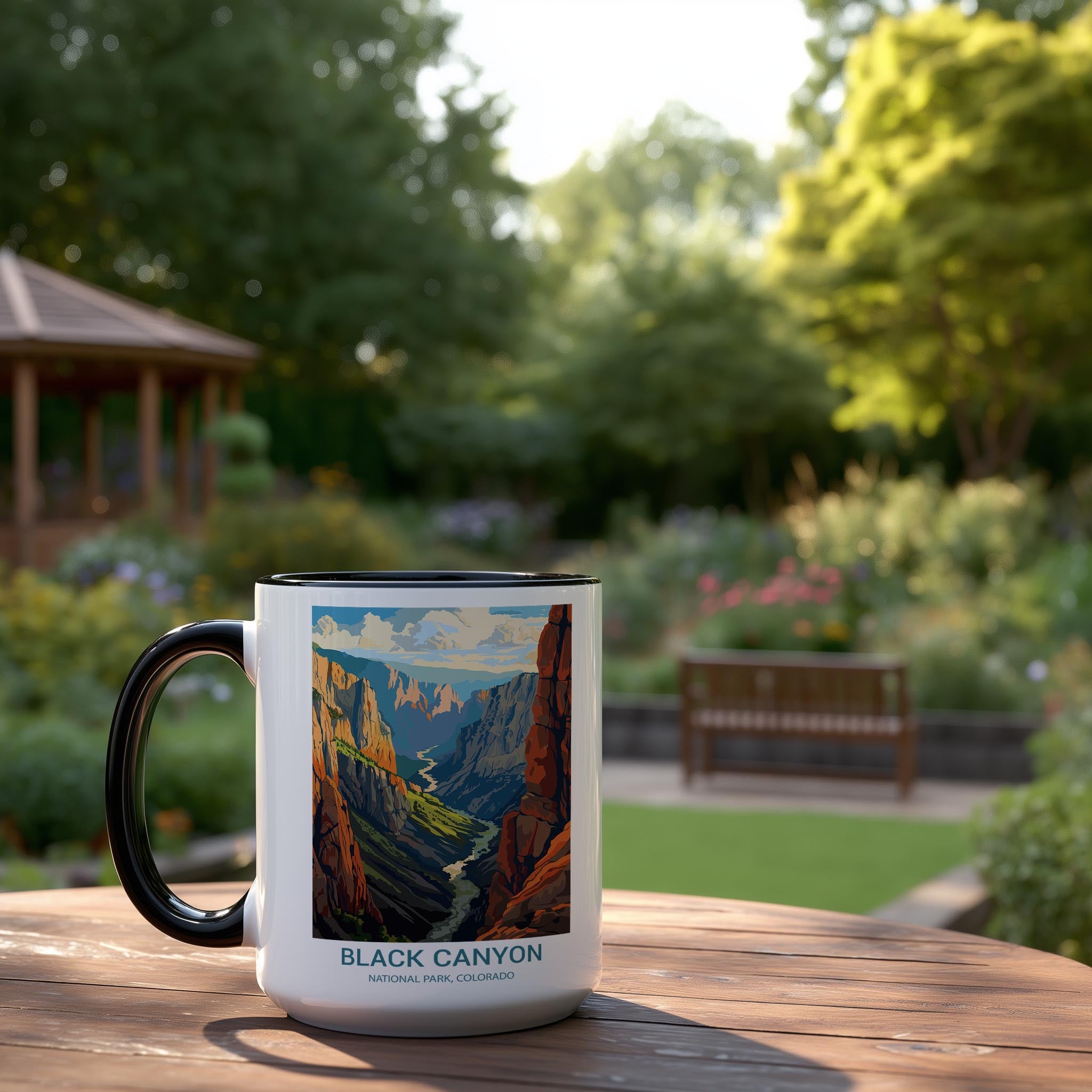 Black Canyon - Colorado - US National Park Tourism Mug